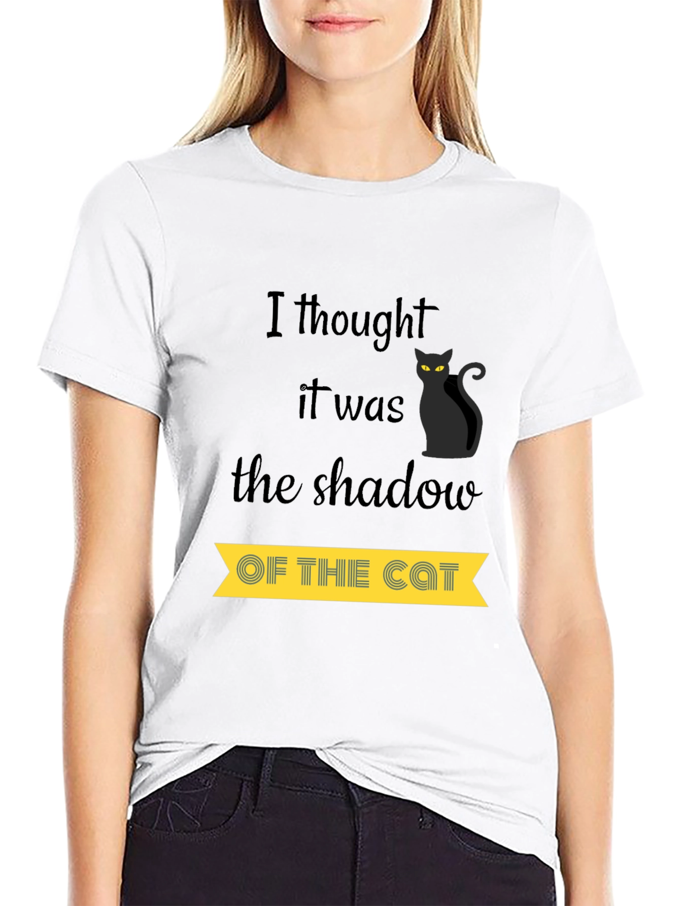 Shadow of the Cat Graphic T-Shirt