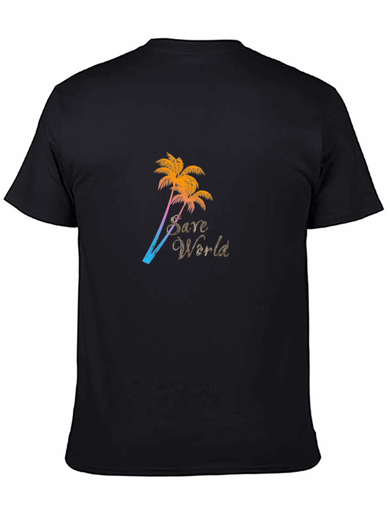 Save the World Palm Tree T-Shirt