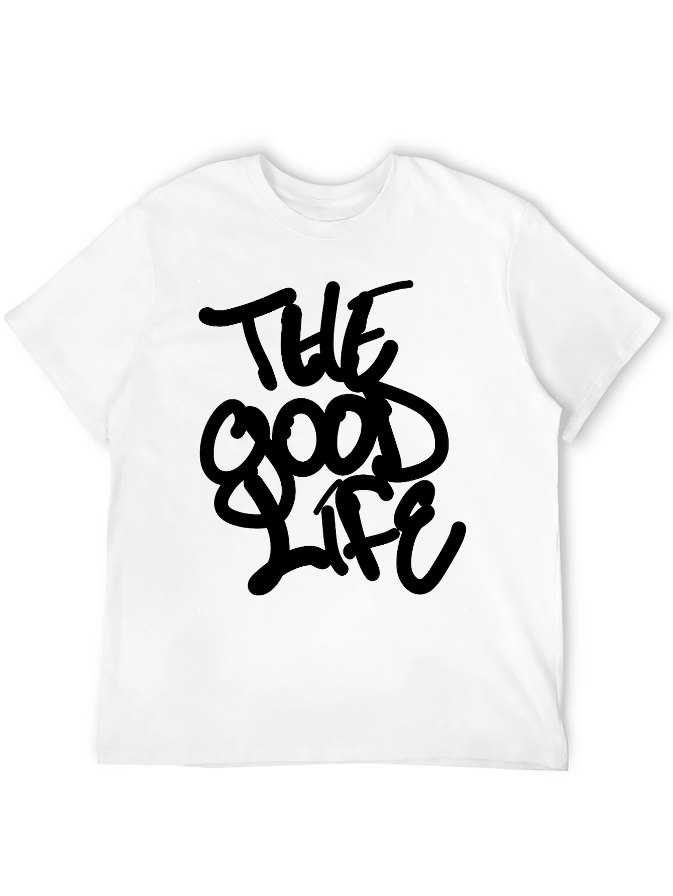 The Good Life Black Graphic T-Shirt