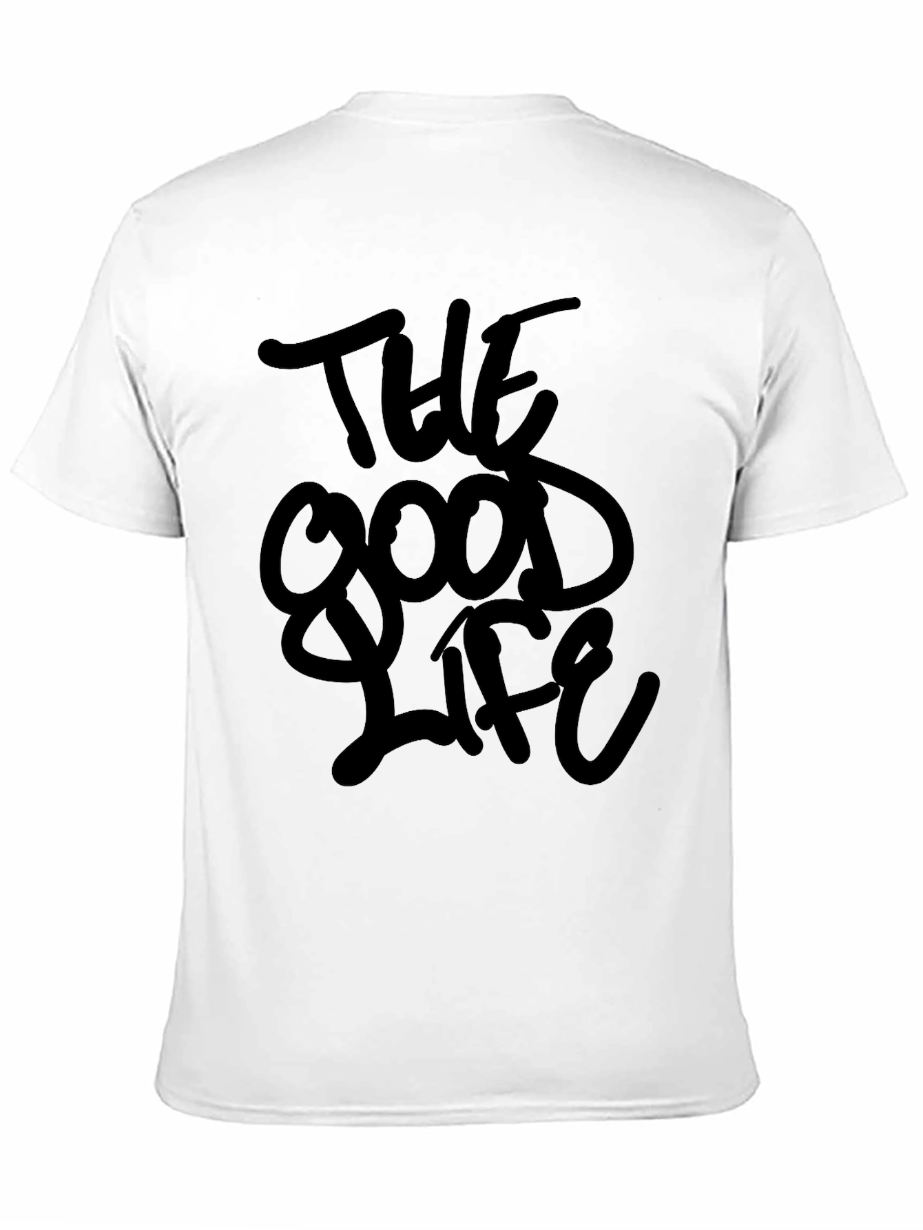 The Good Life Black Graphic T-Shirt
