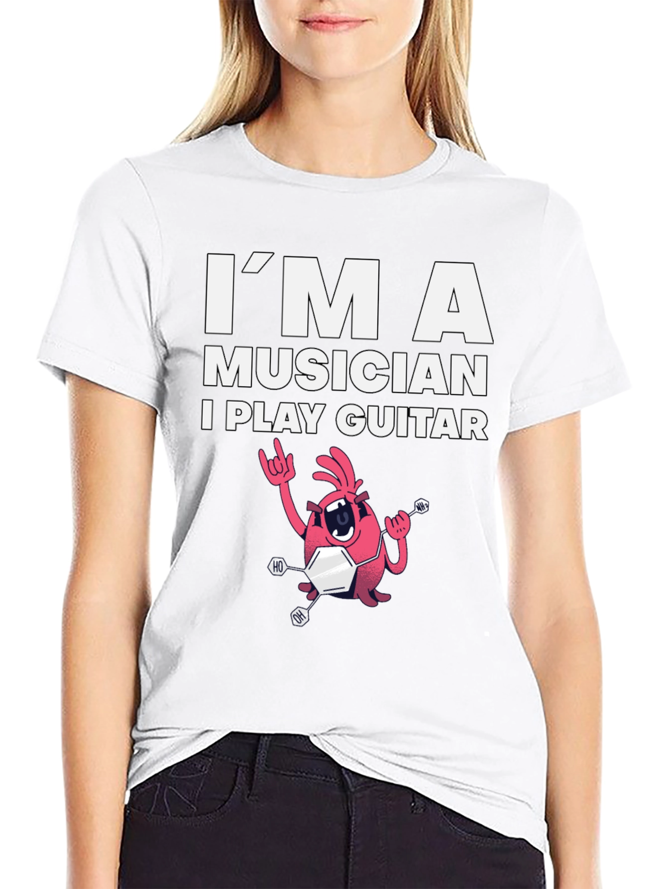 Im A Musician Guitar Player T-Shirt