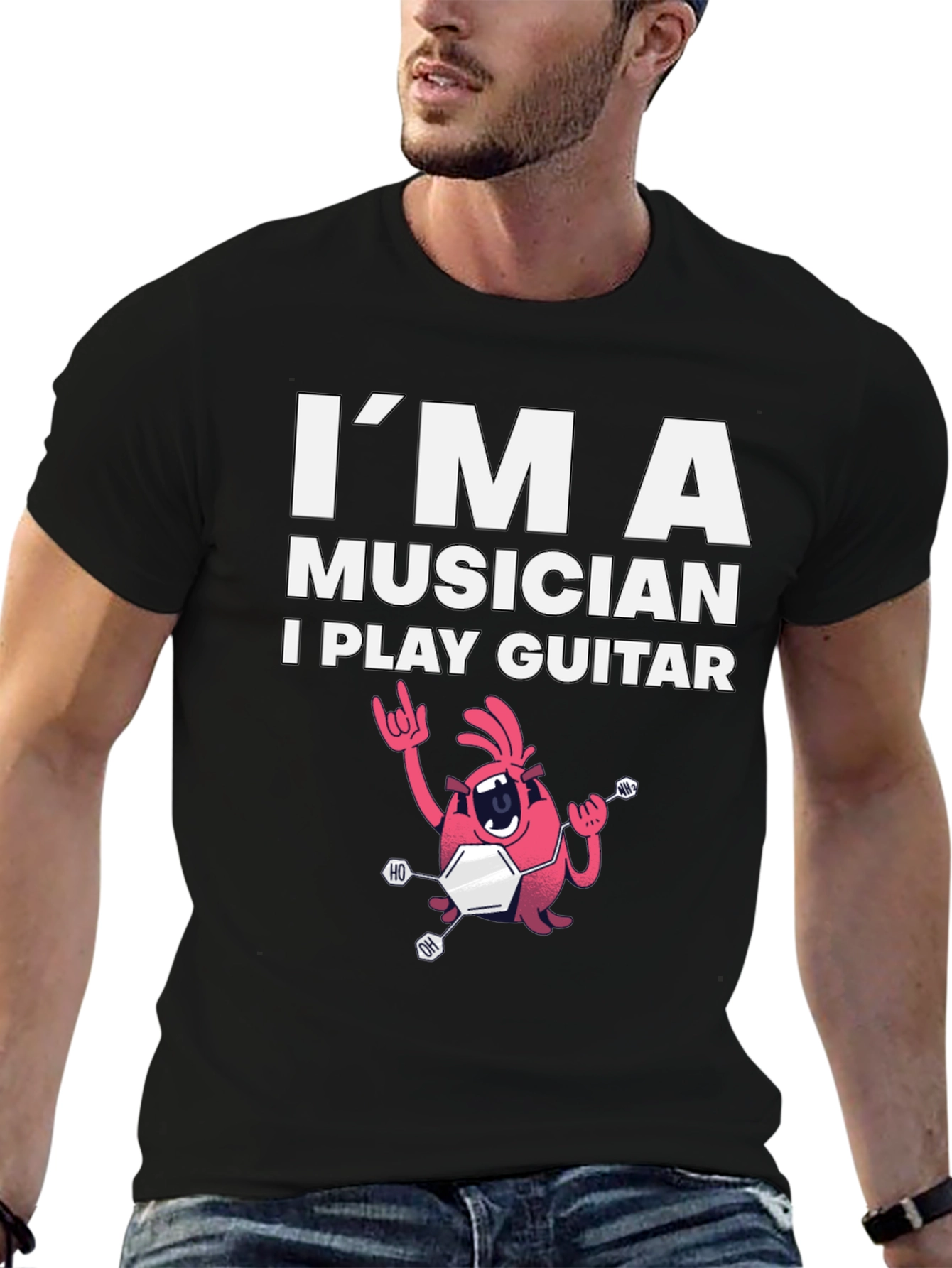 Im A Musician Guitar Player T-Shirt