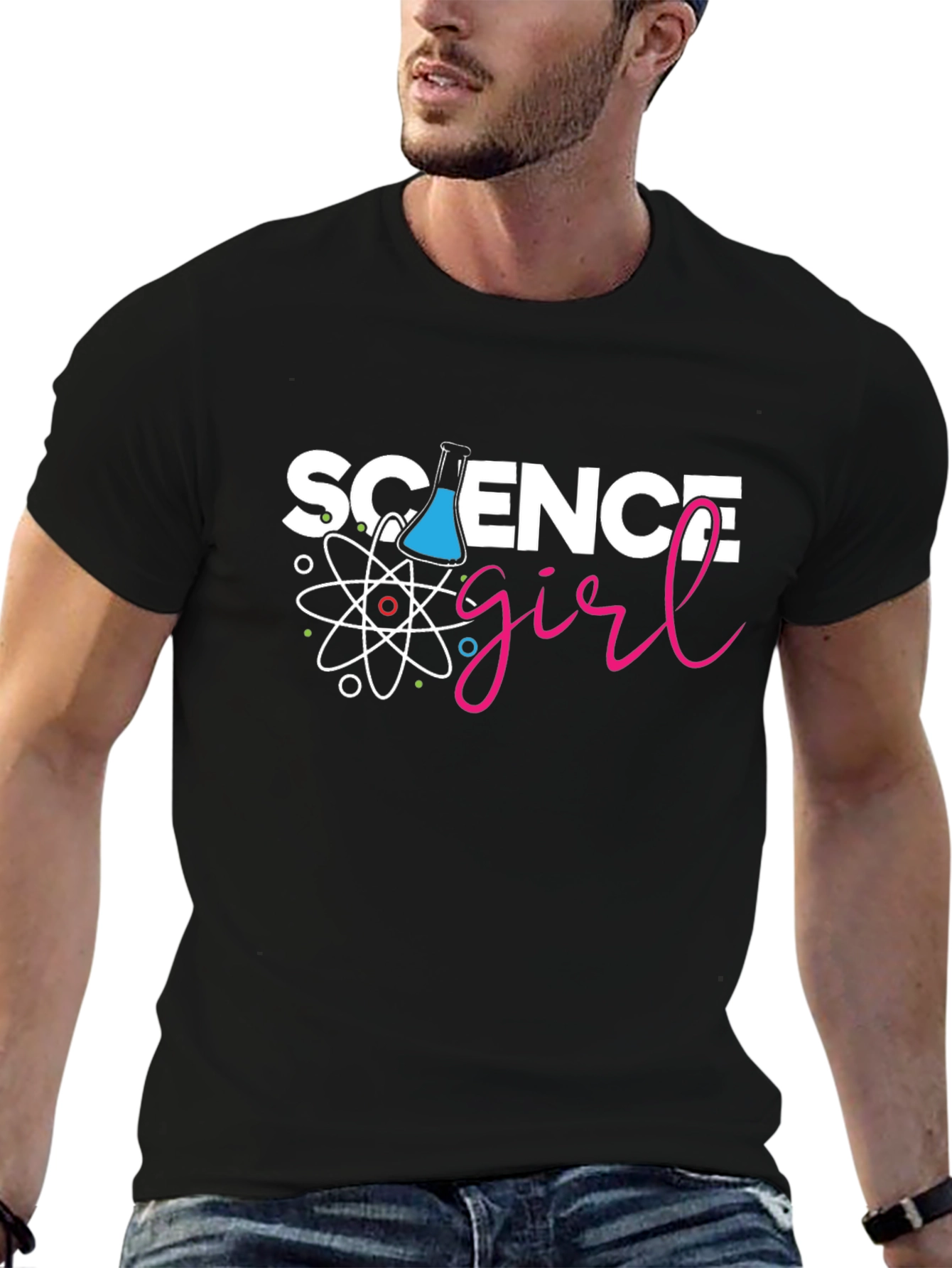Science Girl T-Shirt - Fun & Educational Apparel