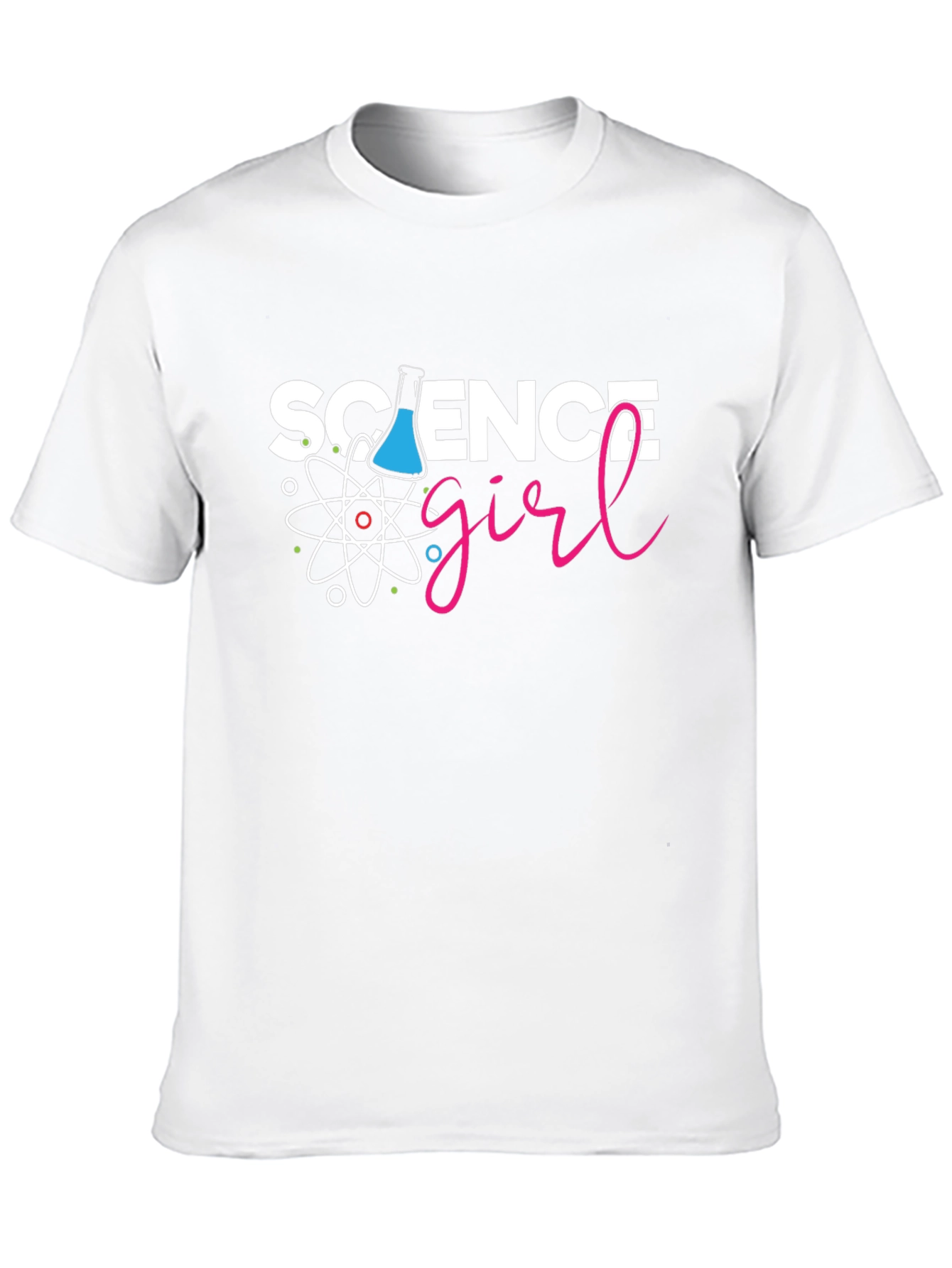 Science Girl T-Shirt - Fun & Educational Apparel