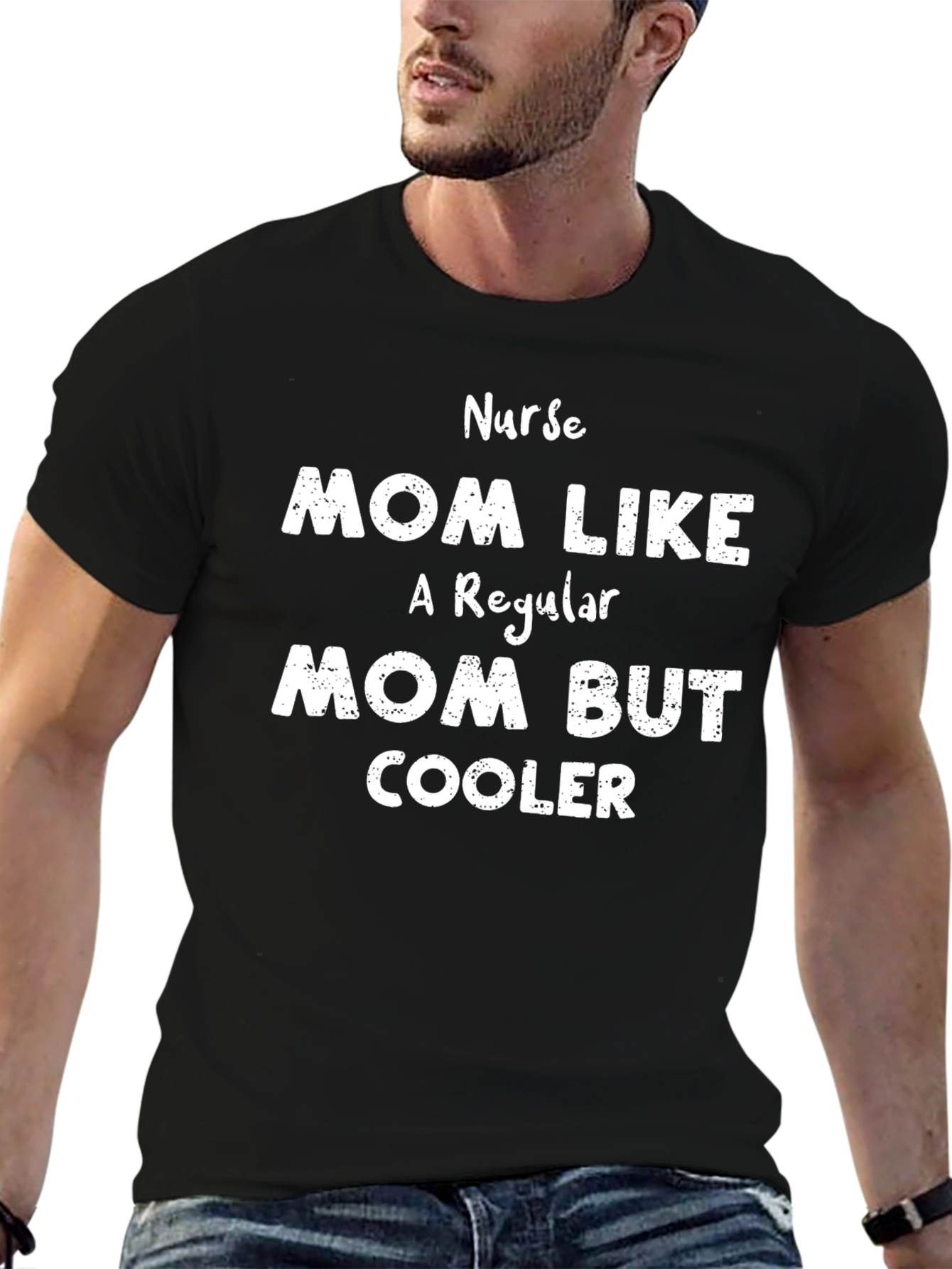 Nurse Mom T-Shirt - Regular Mom But Cooler!