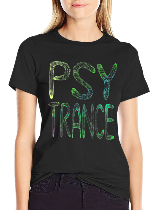 Psy Trance T-Shirt - Geometric Rave Design