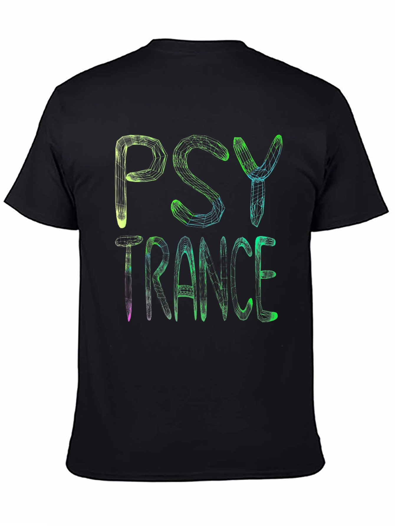Psy Trance T-Shirt - Geometric Rave Design
