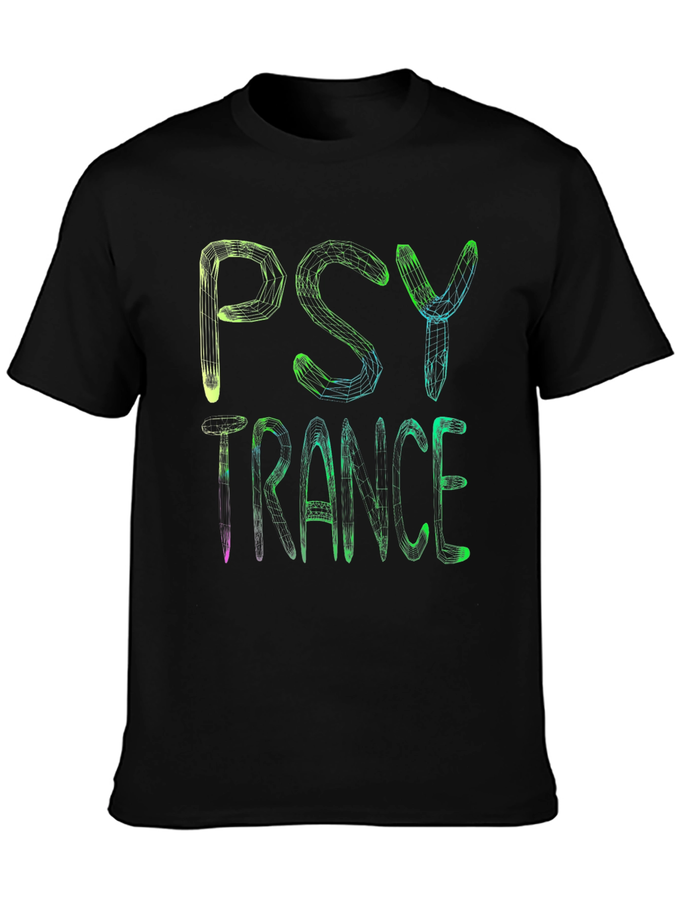 Psy Trance T-Shirt - Geometric Rave Design