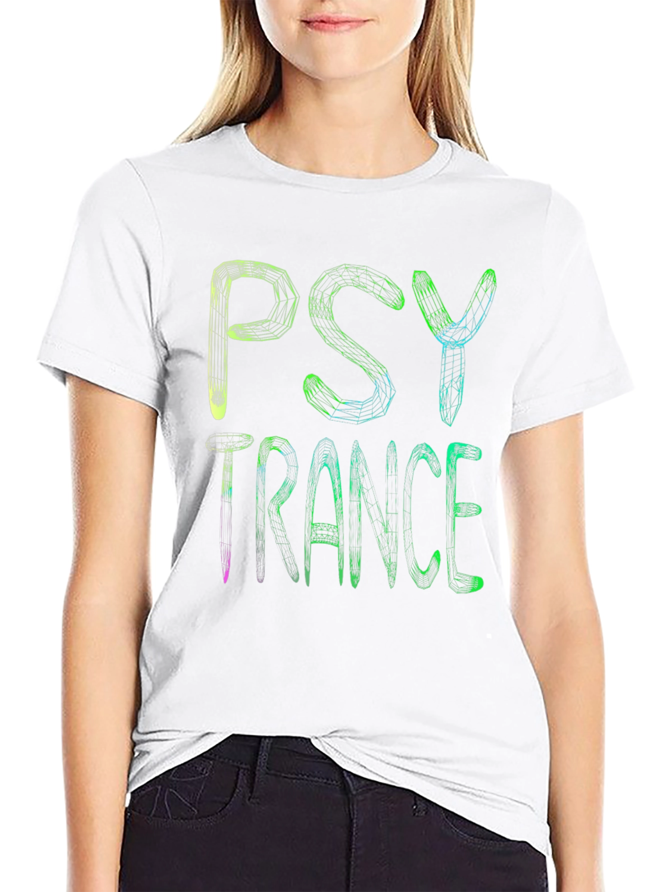 Psy Trance T-Shirt - Geometric Rave Design