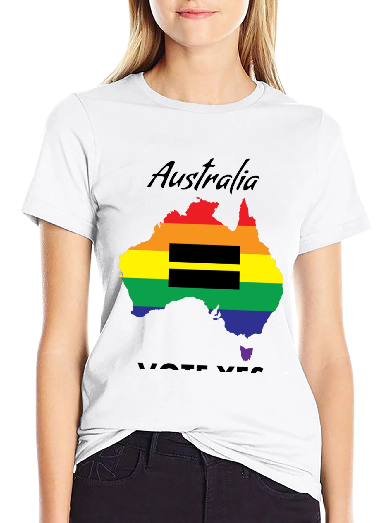 Australia Vote Yes Equality T-Shirt LGBT Pride