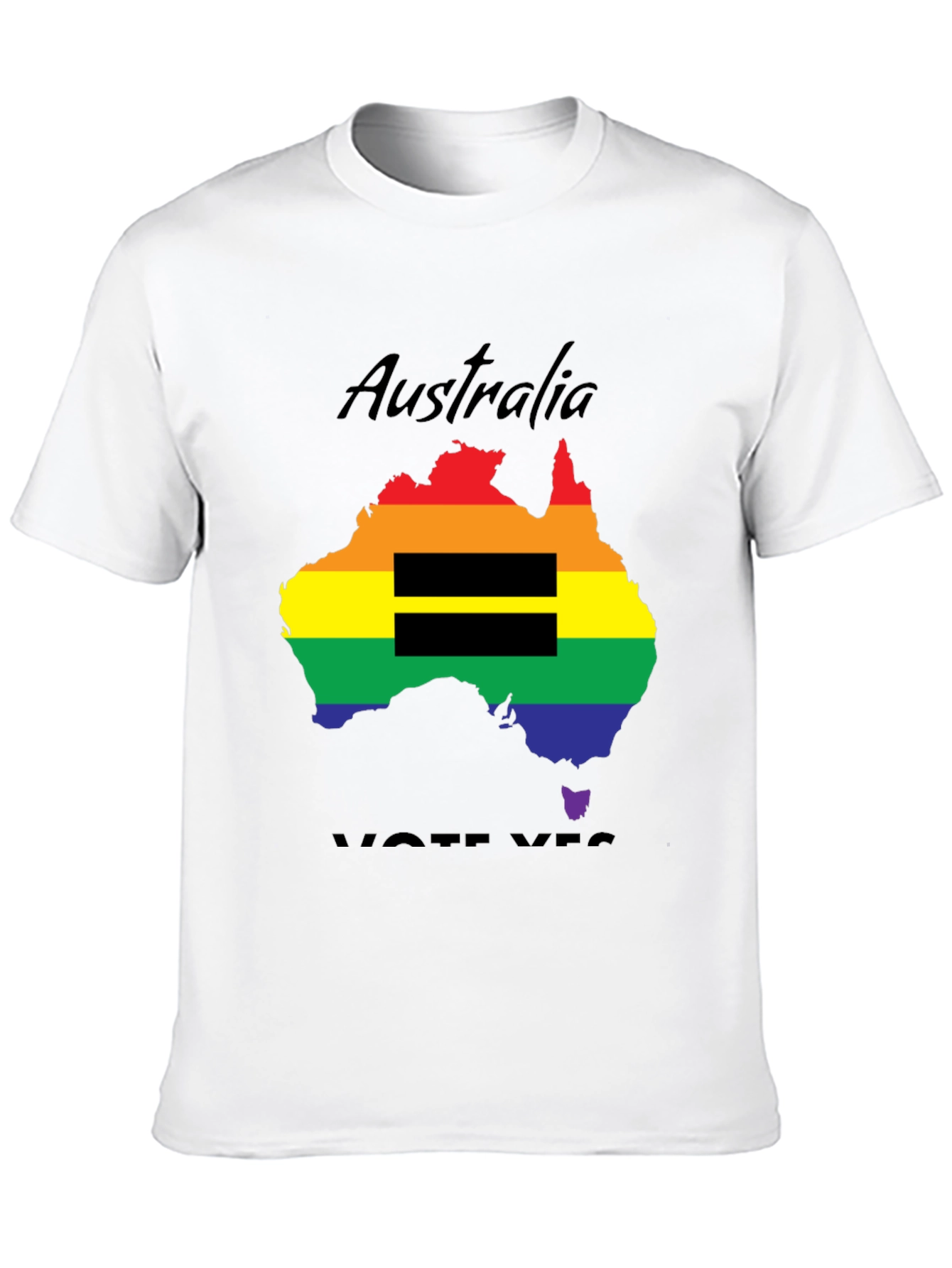 Australia Vote Yes Equality T-Shirt LGBT Pride