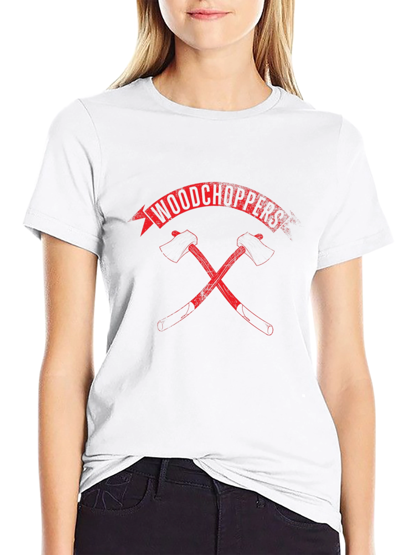Woodchoppers Graphic Tee - Black