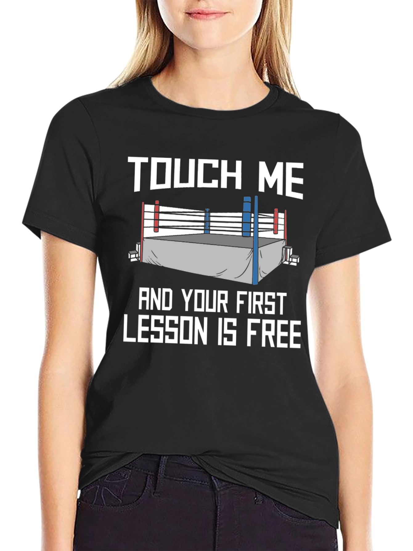 Touch Me Funny Boxing Lesson T-Shirt