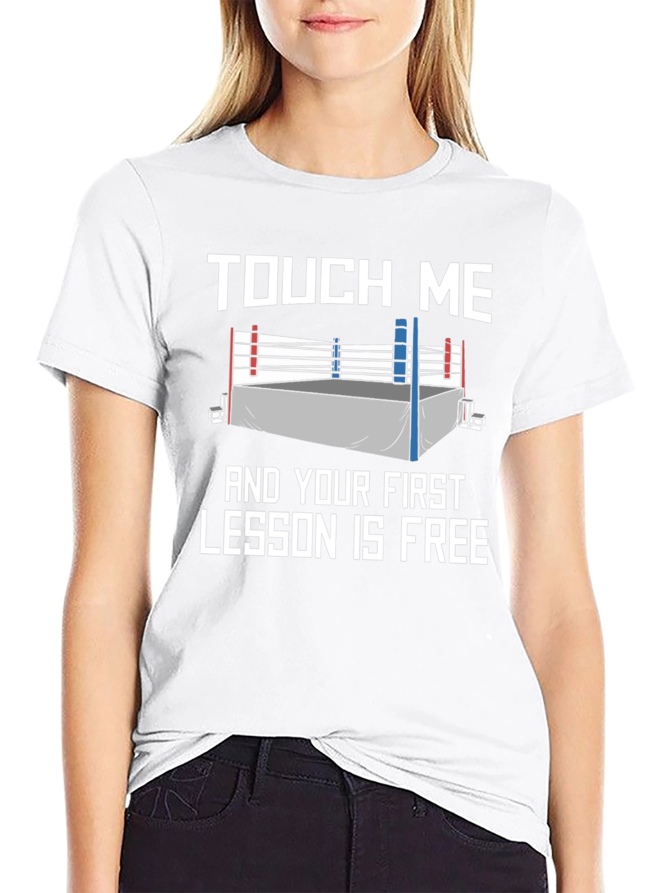 Touch Me Funny Boxing Lesson T-Shirt