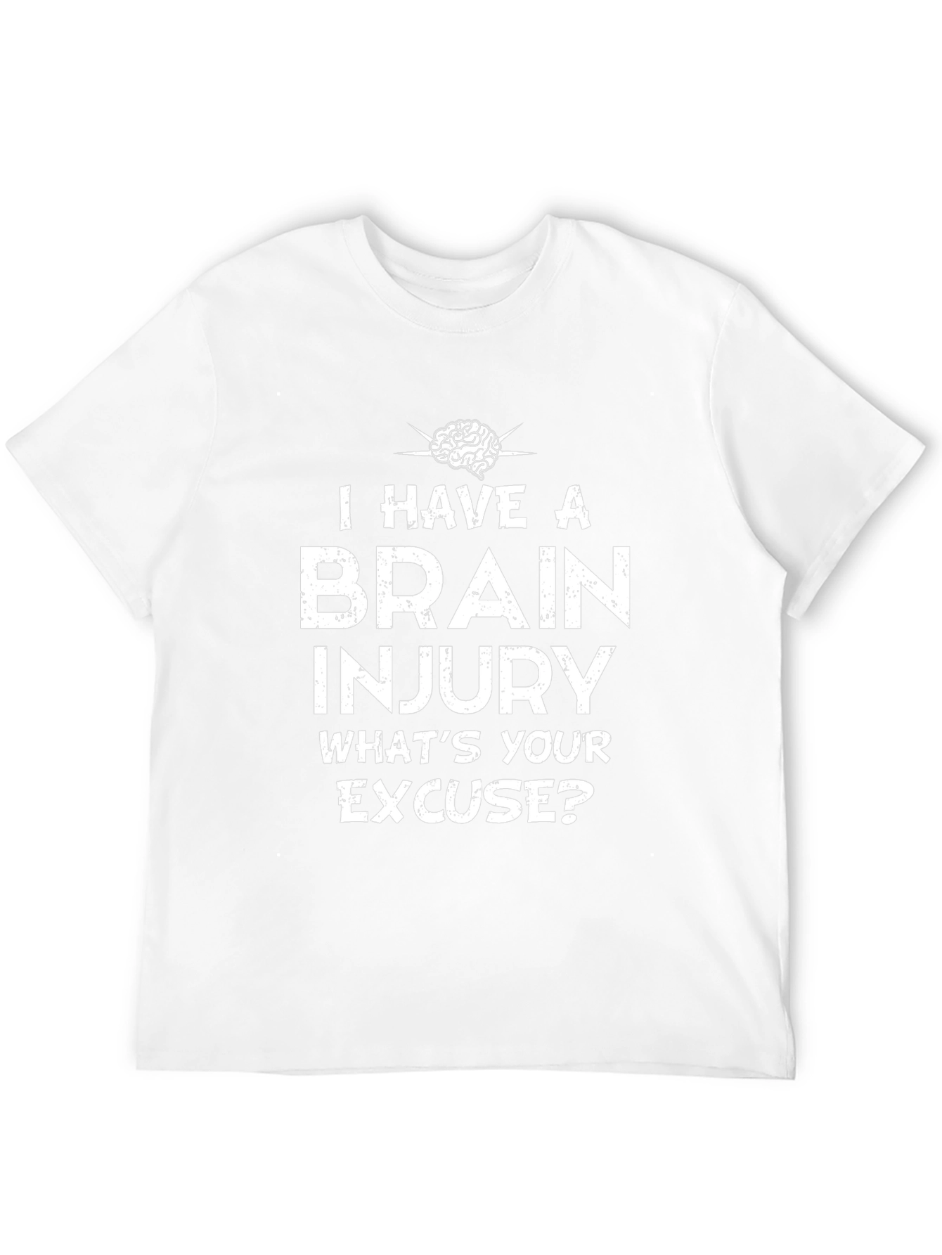 Brain Injury T-Shirt - Funny Graphic Tee