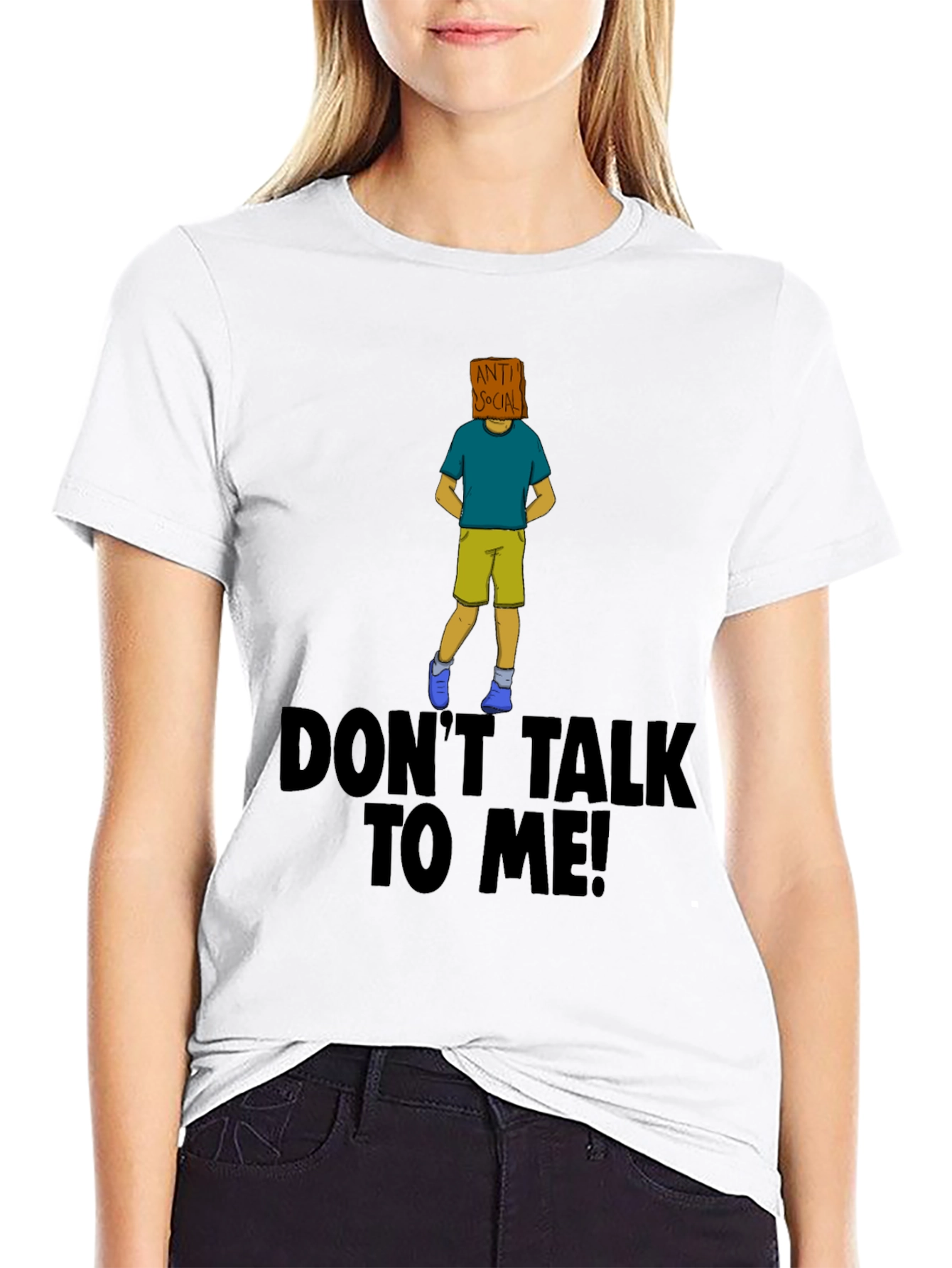 Anti-Social Graphic Tee - Dont Talk To Me!