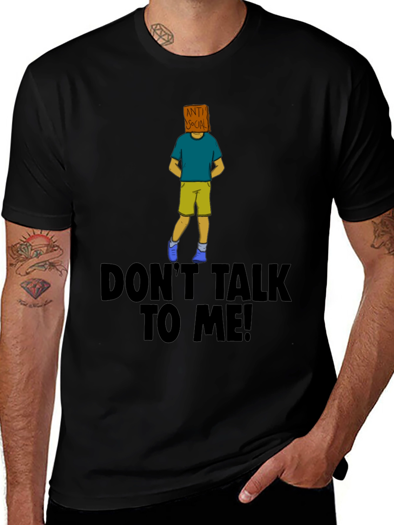 Anti-Social Graphic Tee - Dont Talk To Me!