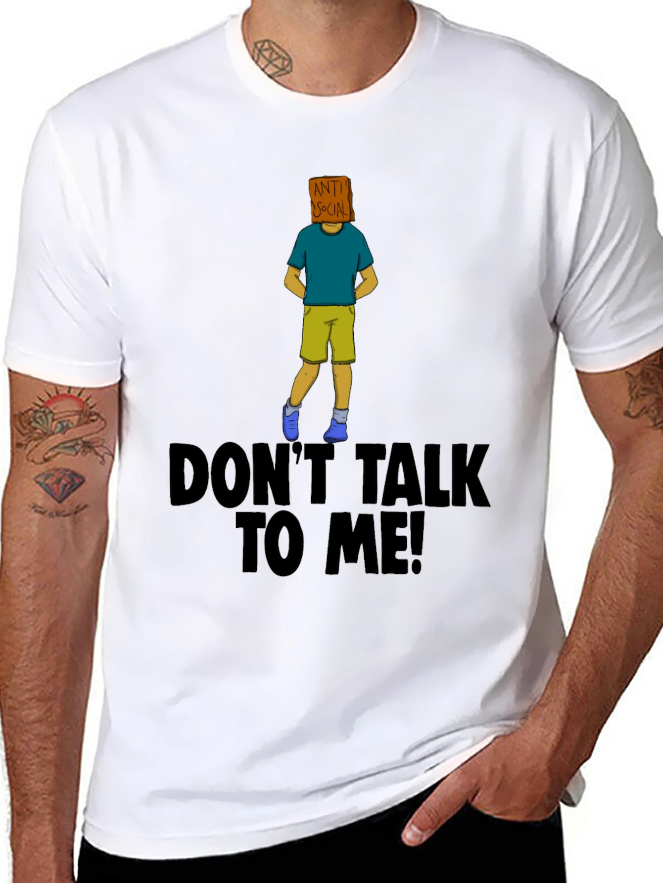 Anti-Social Graphic Tee - Dont Talk To Me!