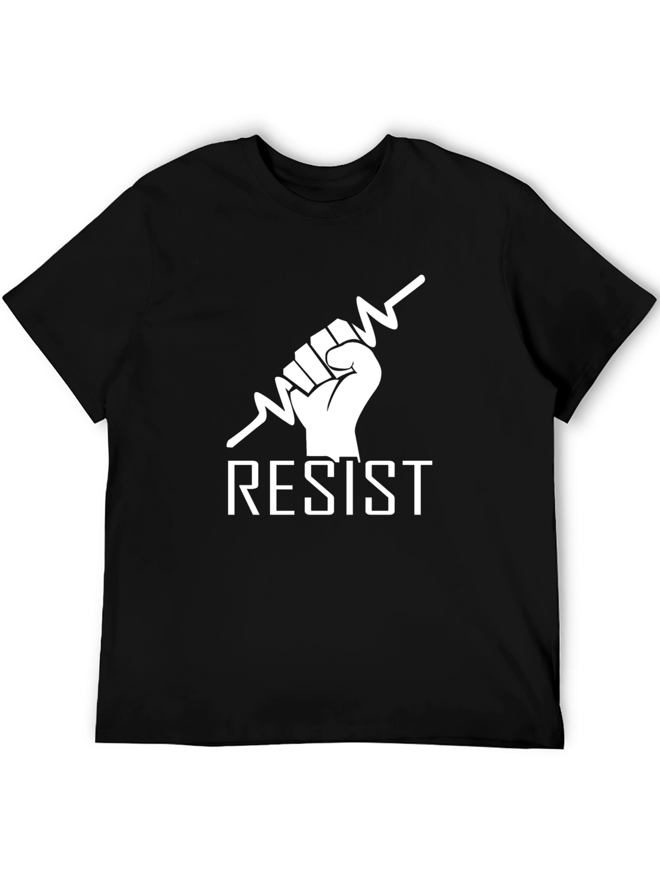 Resist Graphic Tee - Bold Statement Shirt
