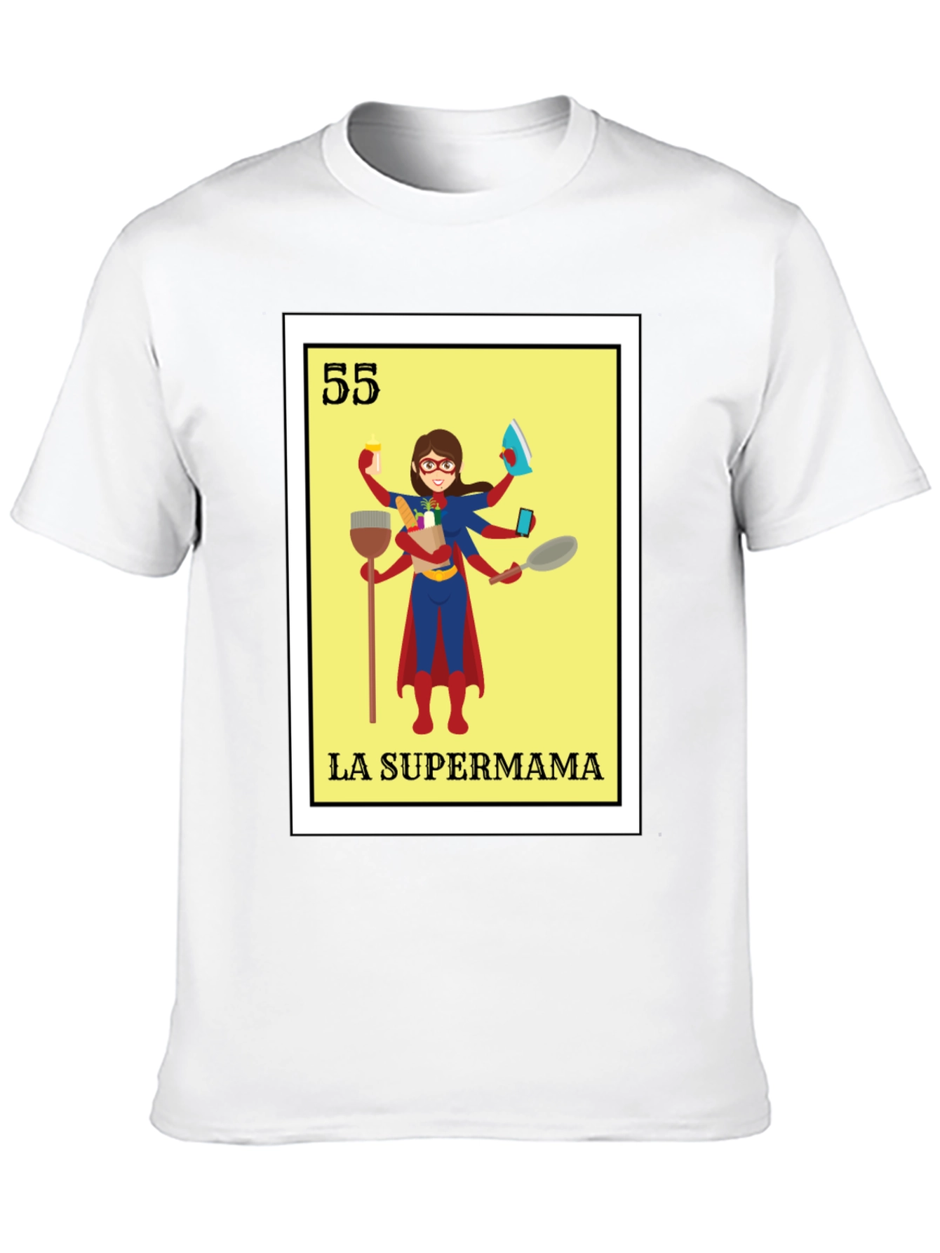 La Supermama T-Shirt - Super Hero Mom Tee