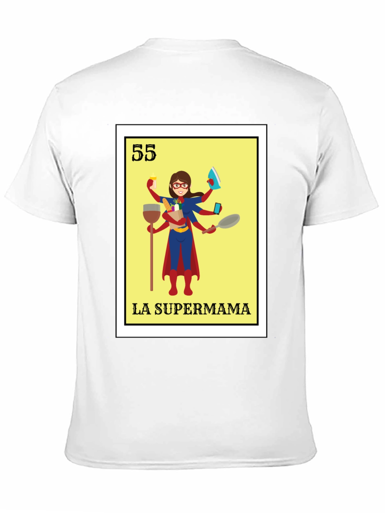 La Supermama T-Shirt - Super Hero Mom Tee