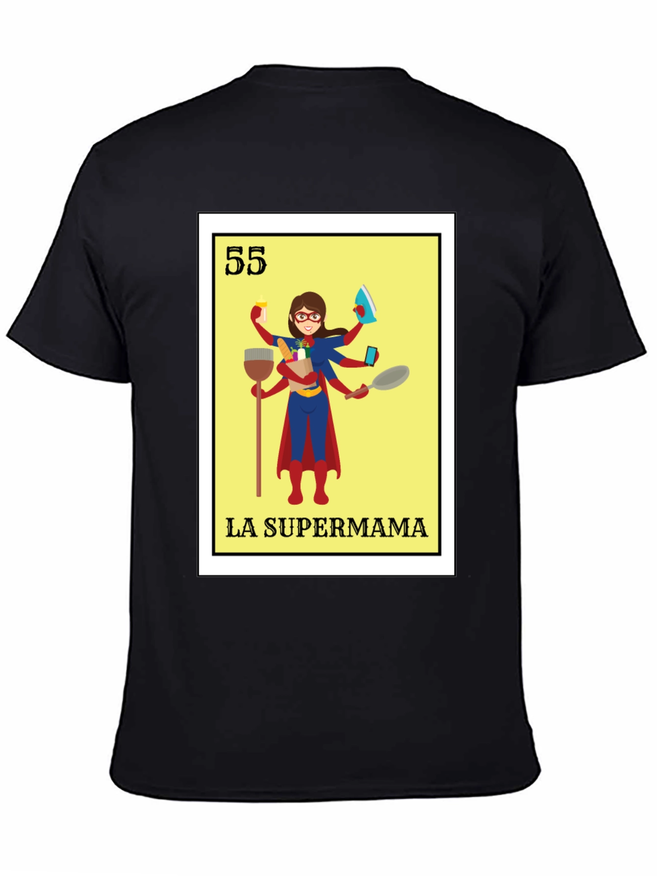 La Supermama T-Shirt - Super Hero Mom Tee