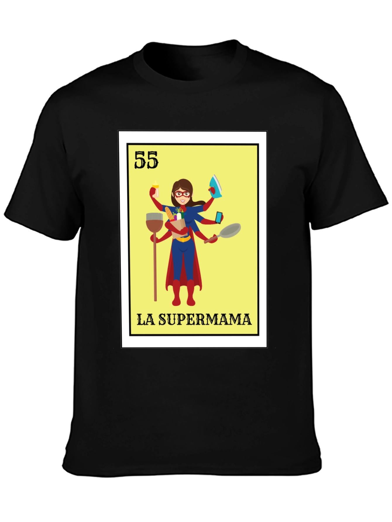 La Supermama T-Shirt - Super Hero Mom Tee