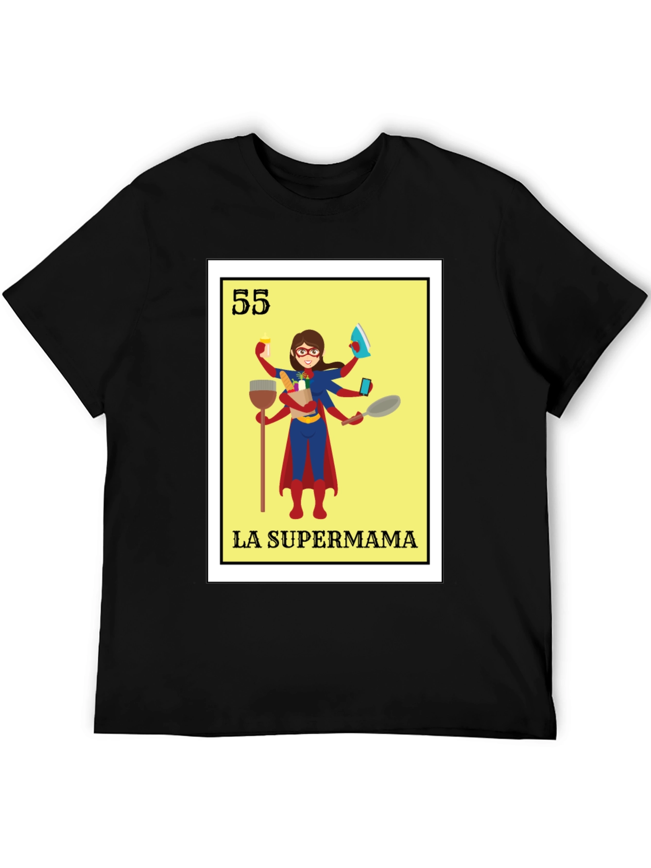 La Supermama T-Shirt - Super Hero Mom Tee