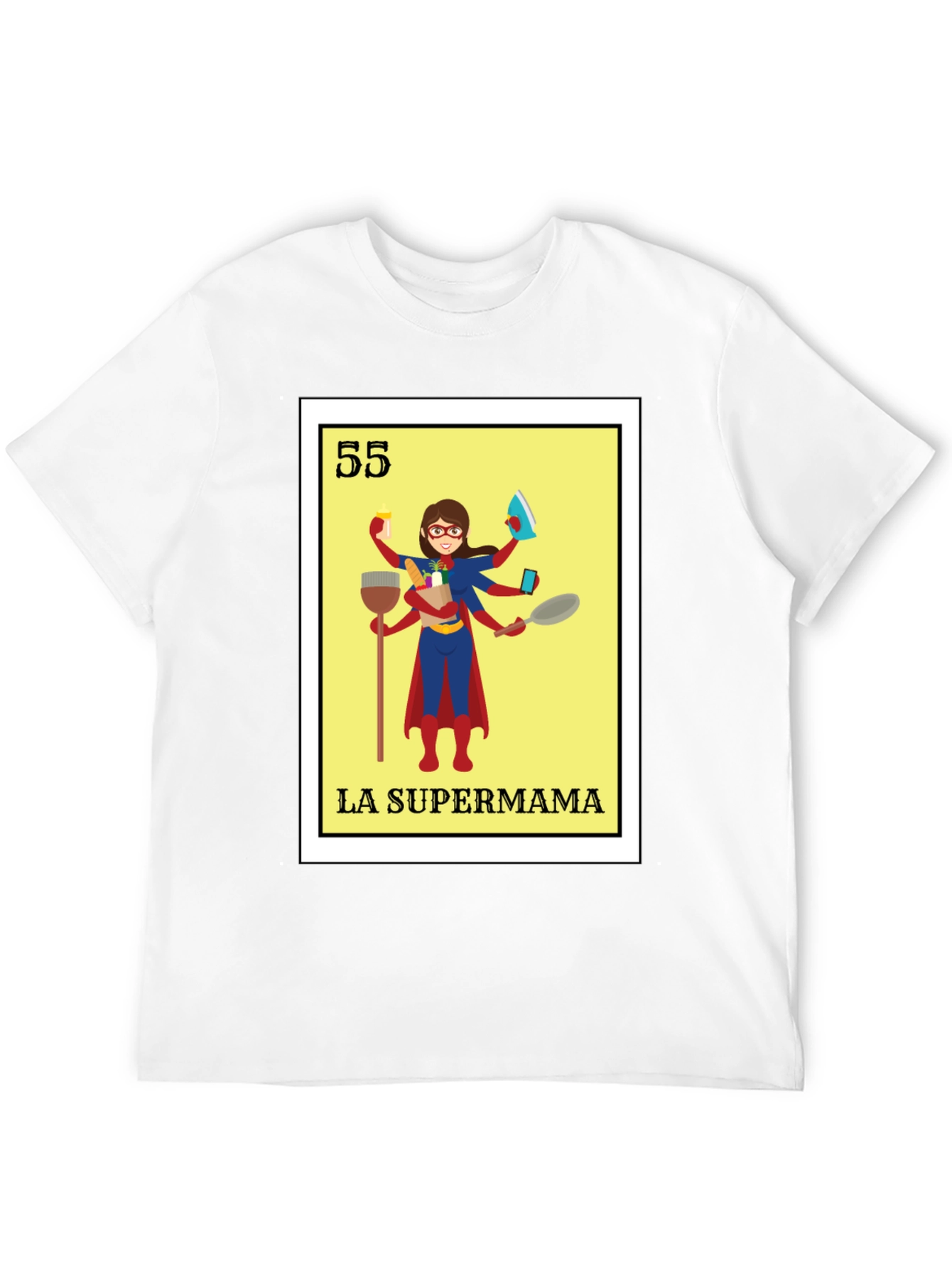 La Supermama T-Shirt - Super Hero Mom Tee