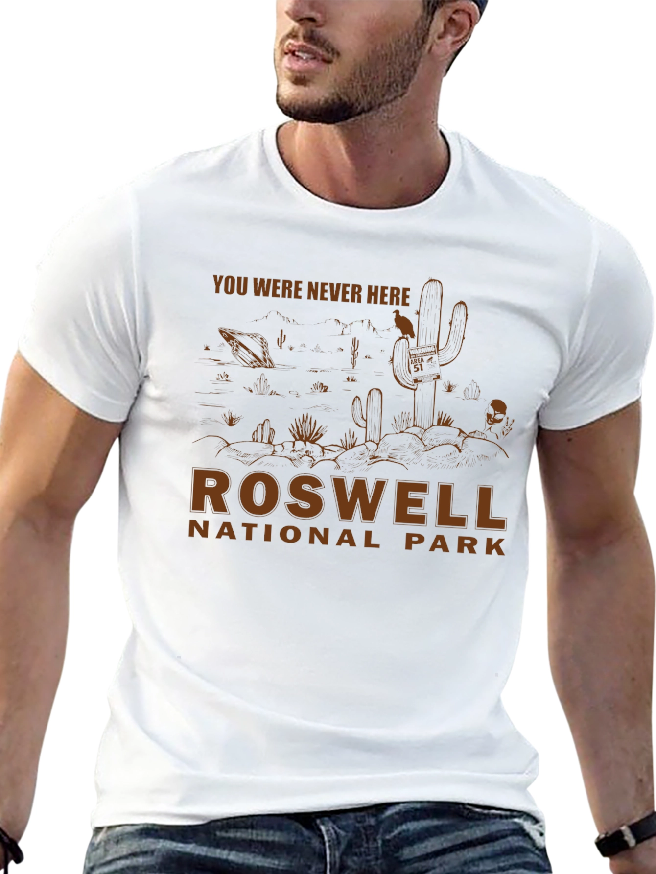 Roswell National Park You Were Never Here T-Shirt