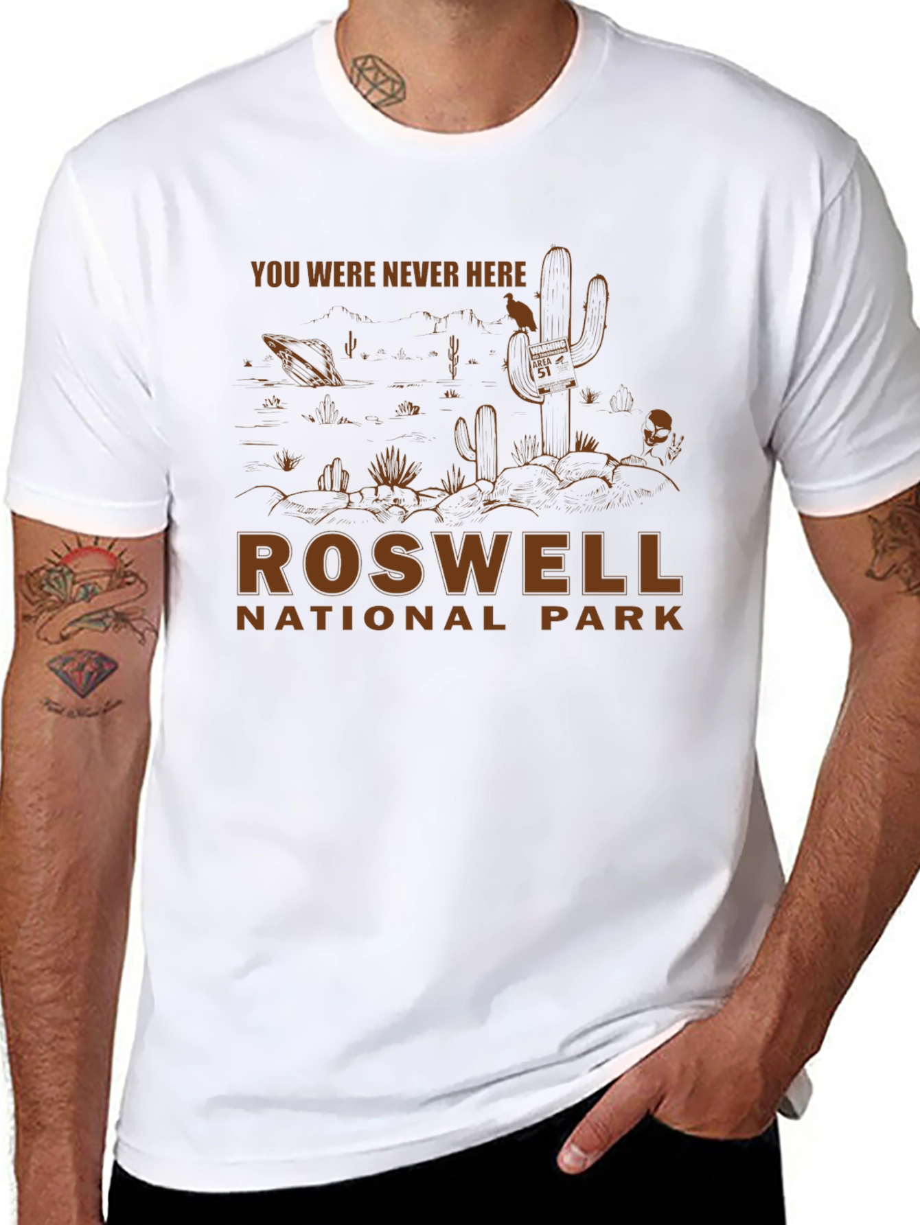 Roswell National Park You Were Never Here T-Shirt