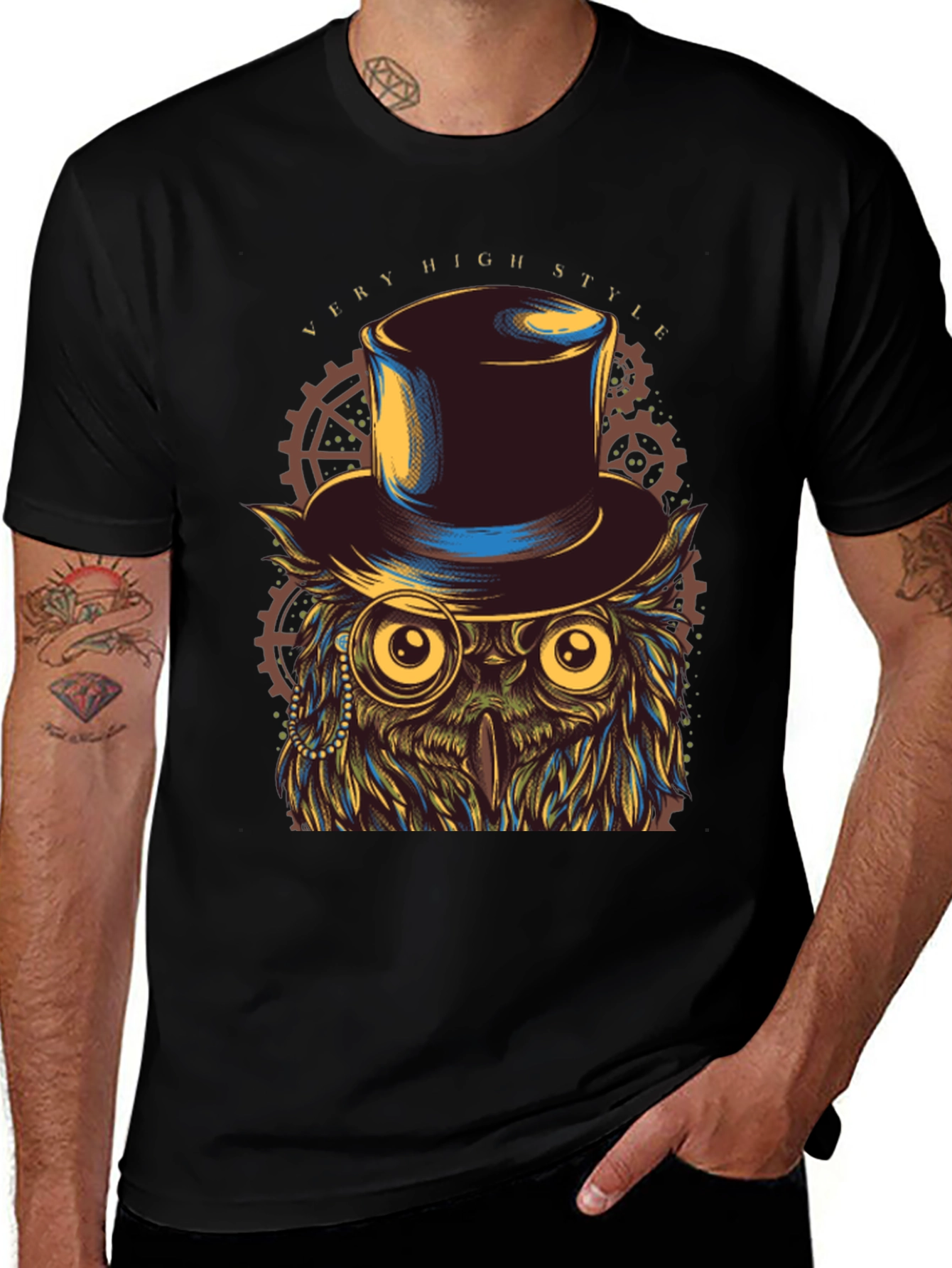 Steampunk Owl T-Shirt