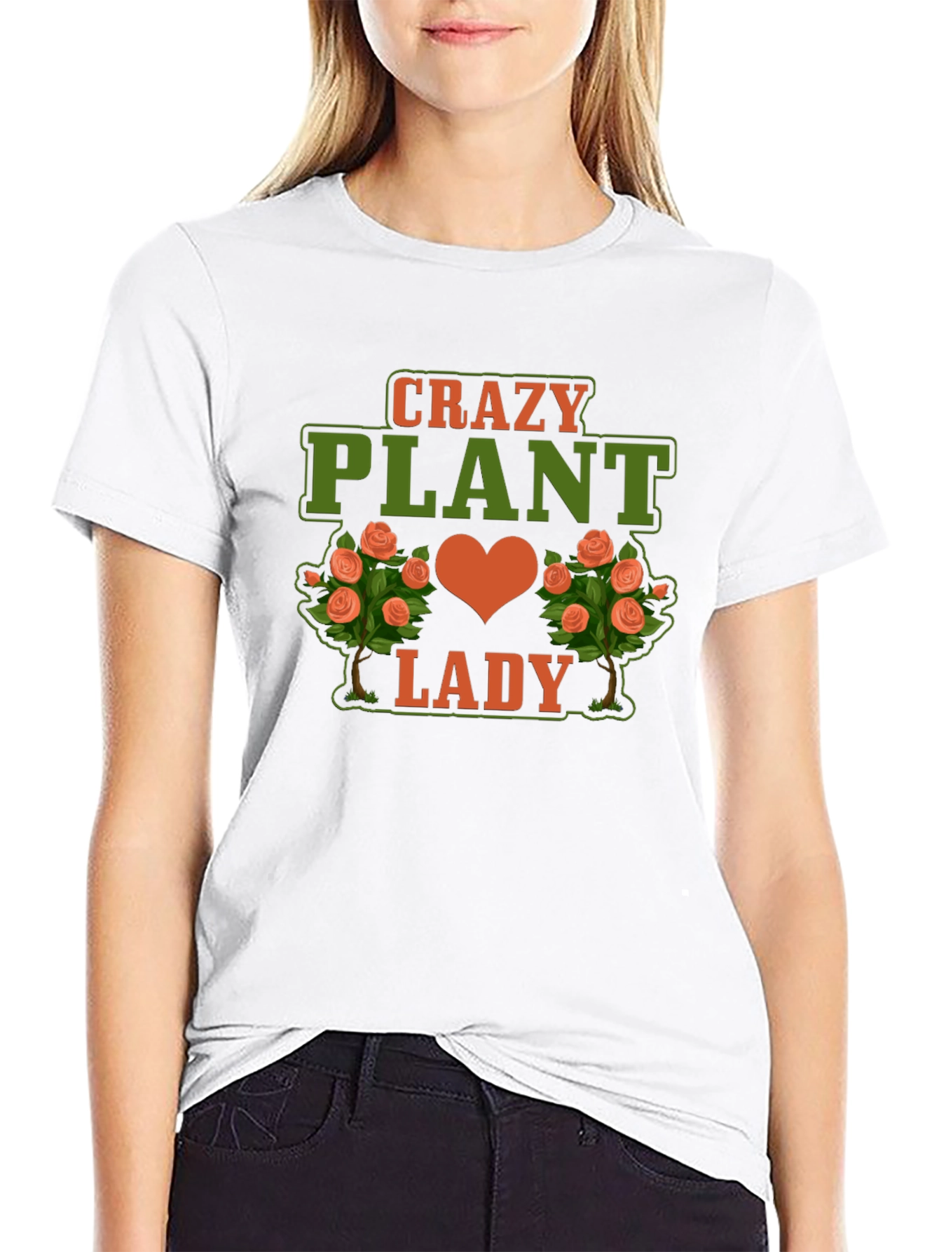 Crazy Plant Lady T-Shirt - Gardening Lover Tee