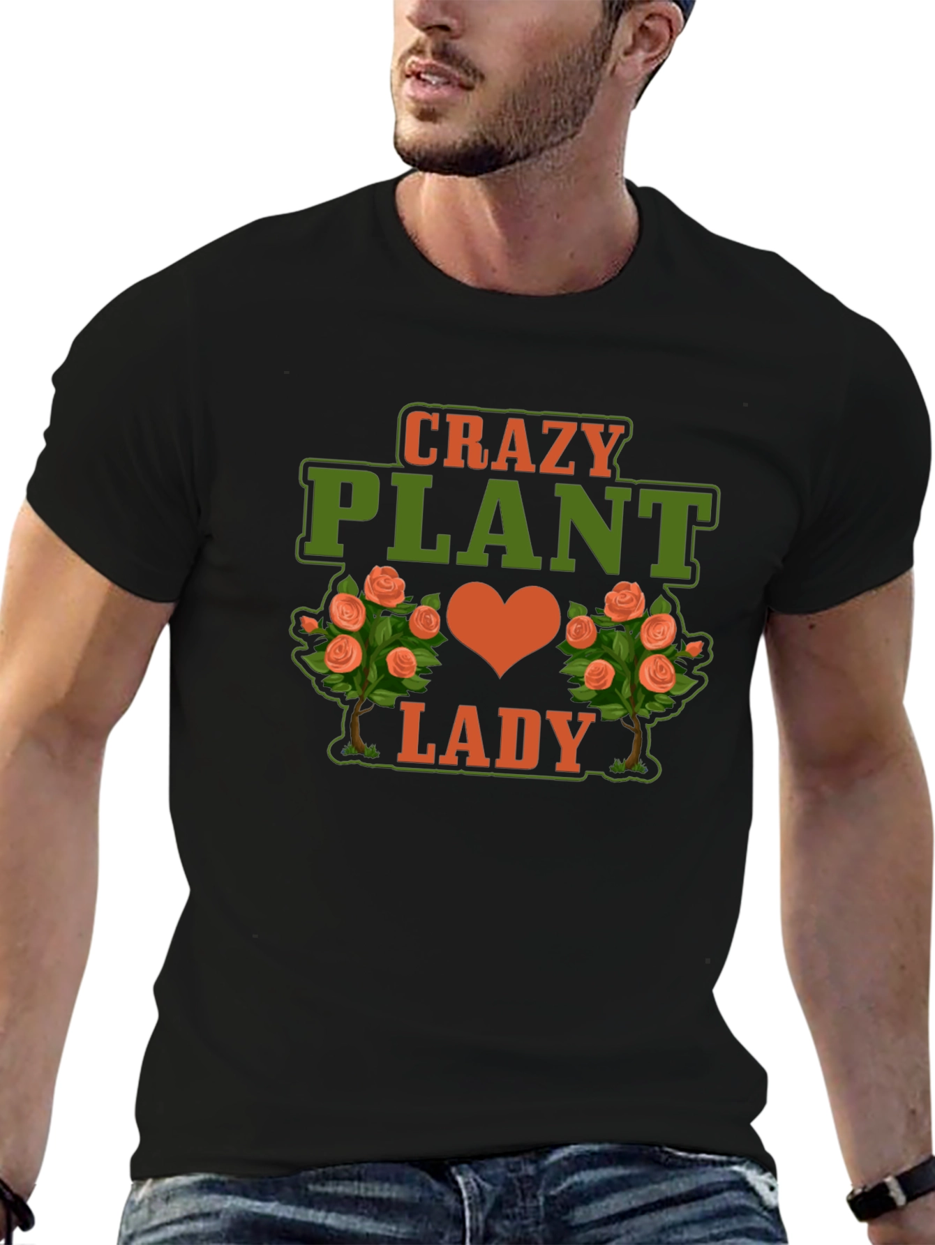 Crazy Plant Lady T-Shirt - Gardening Lover Tee
