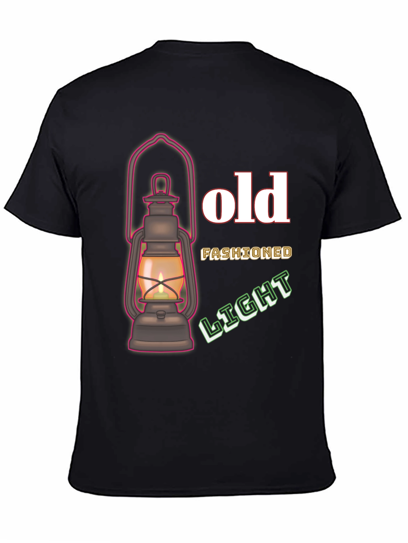 Old Fashioned Lantern Light T-Shirt