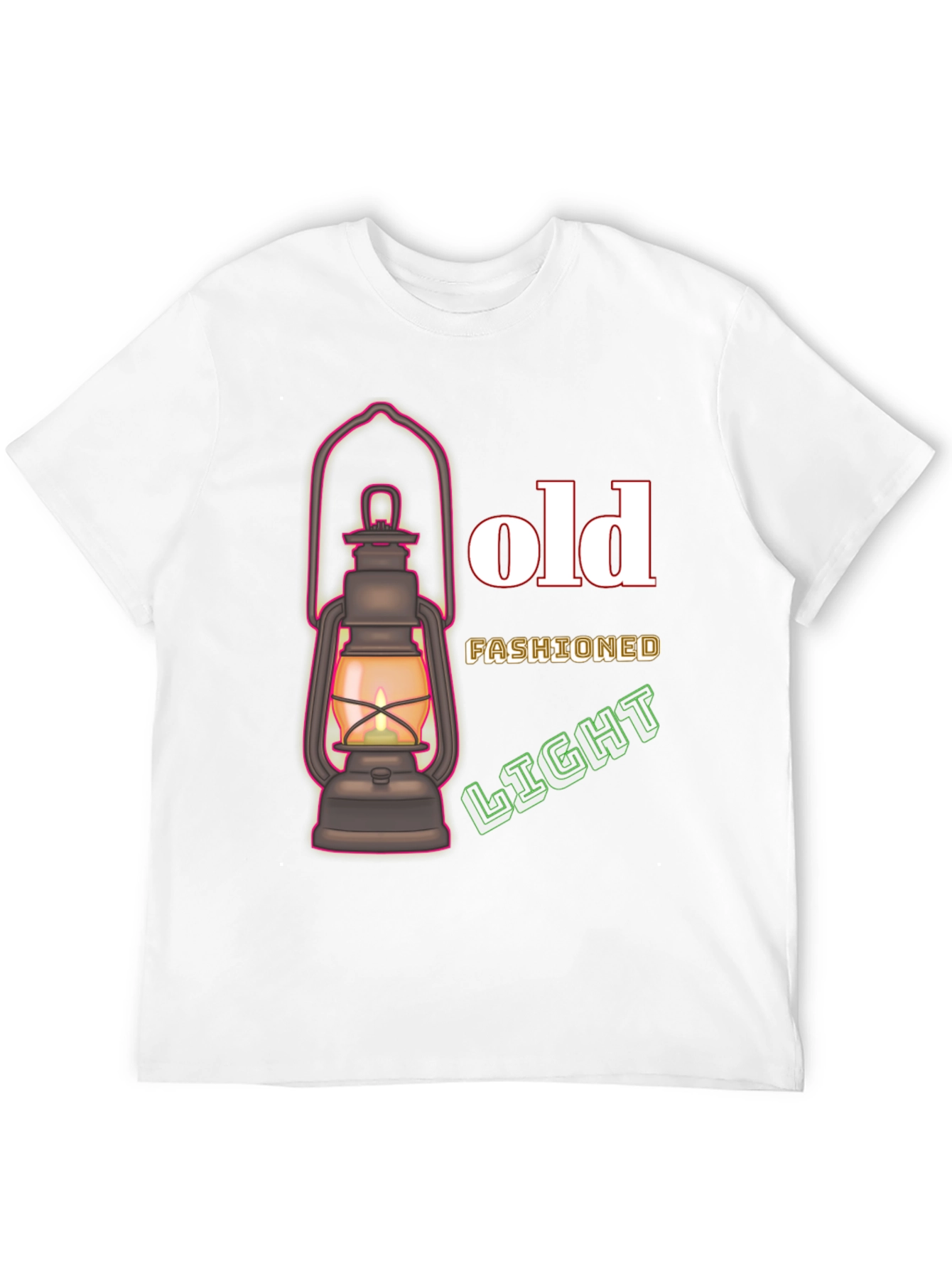 Old Fashioned Lantern Light T-Shirt