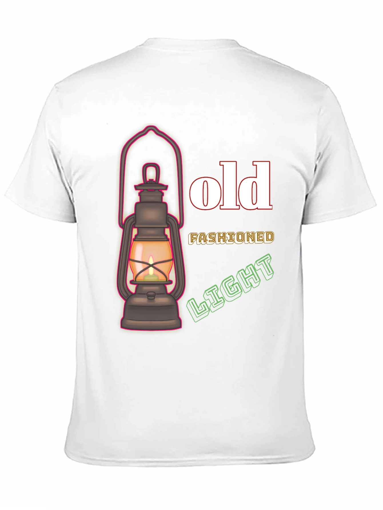 Old Fashioned Lantern Light T-Shirt