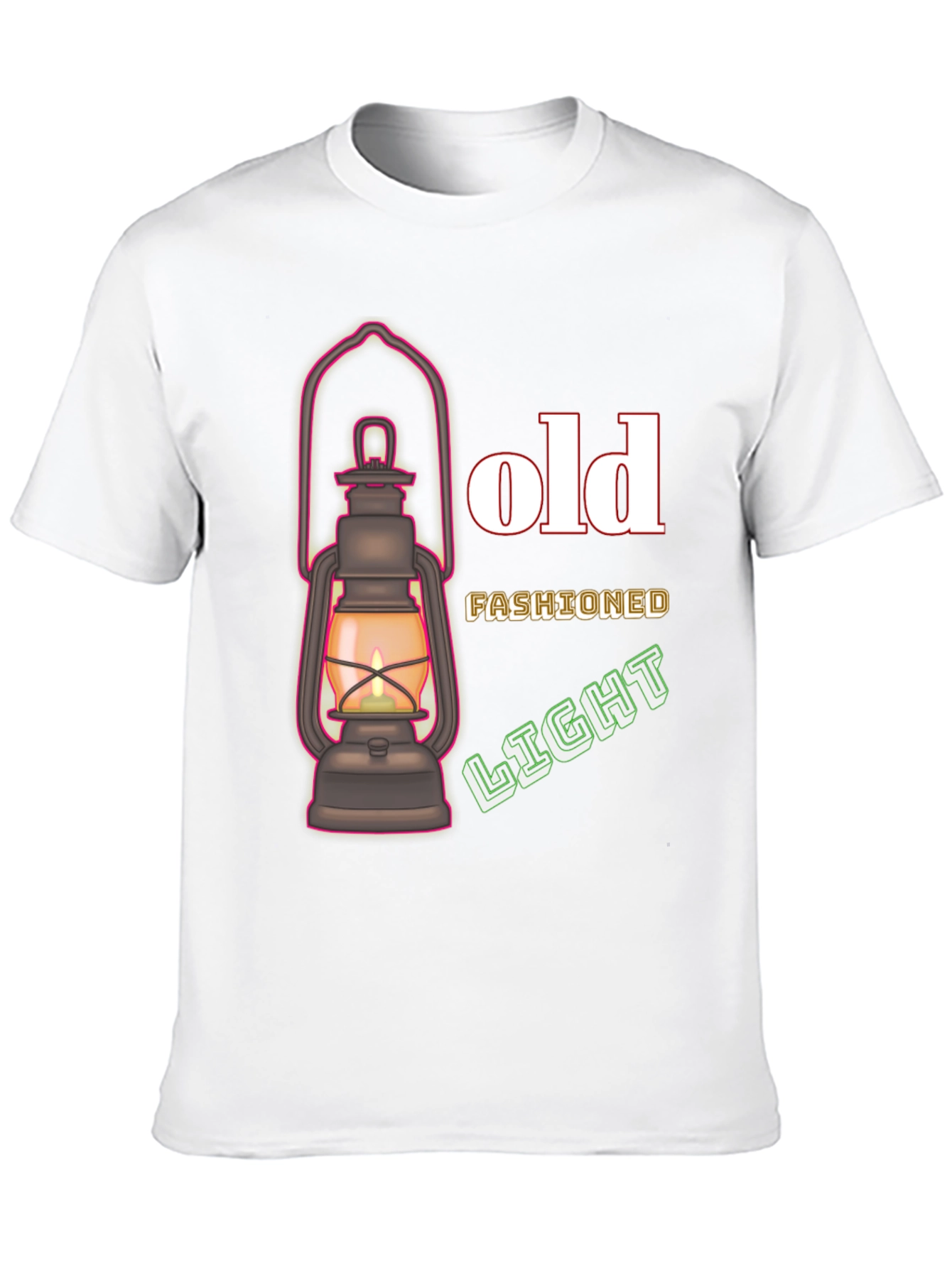 Old Fashioned Lantern Light T-Shirt