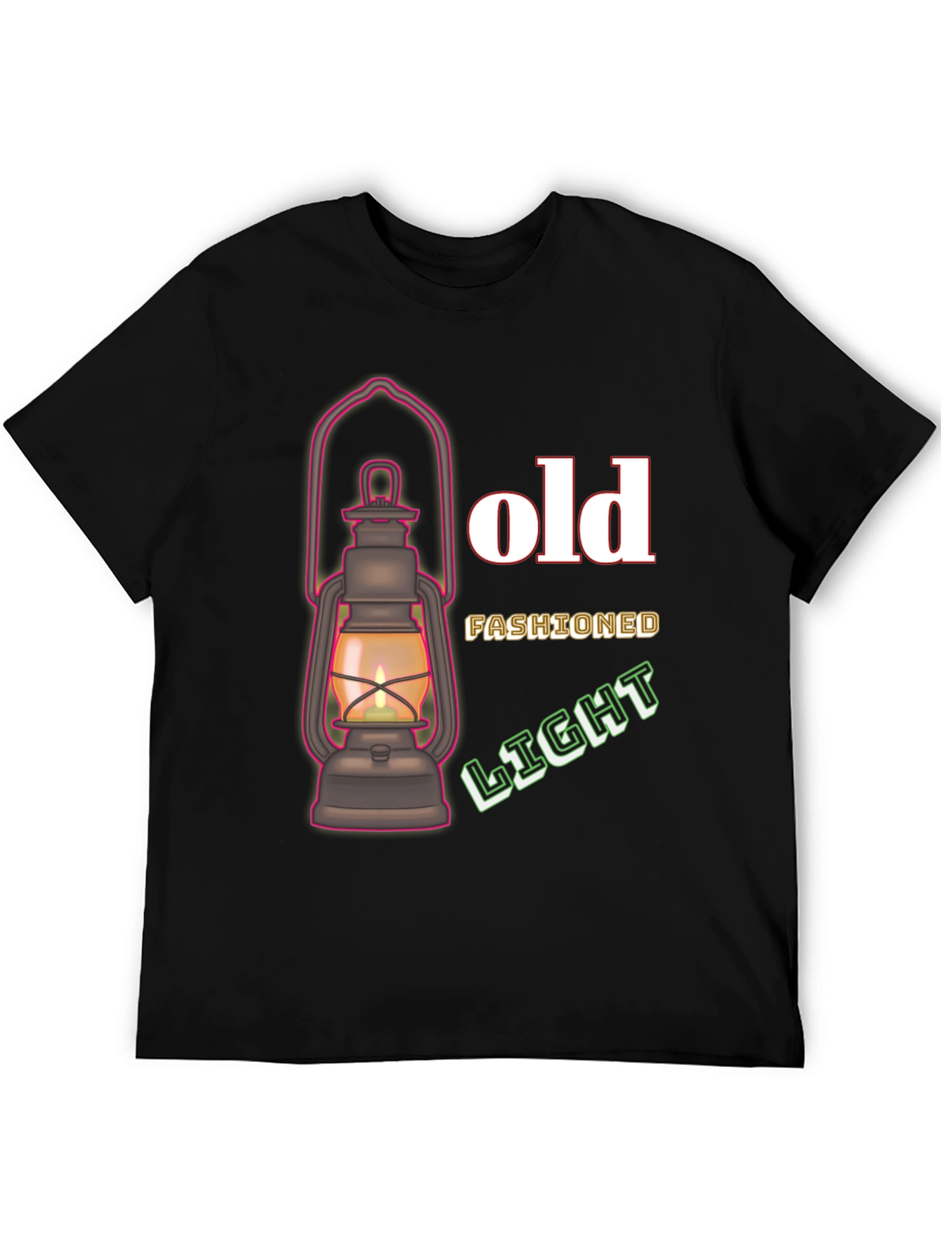 Old Fashioned Lantern Light T-Shirt