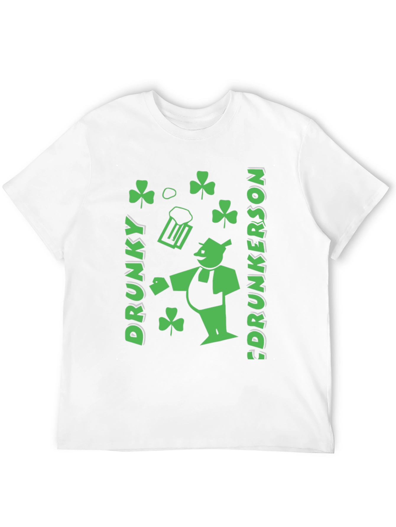 Drunky Drunkerson St Patricks Day Graphic Tee