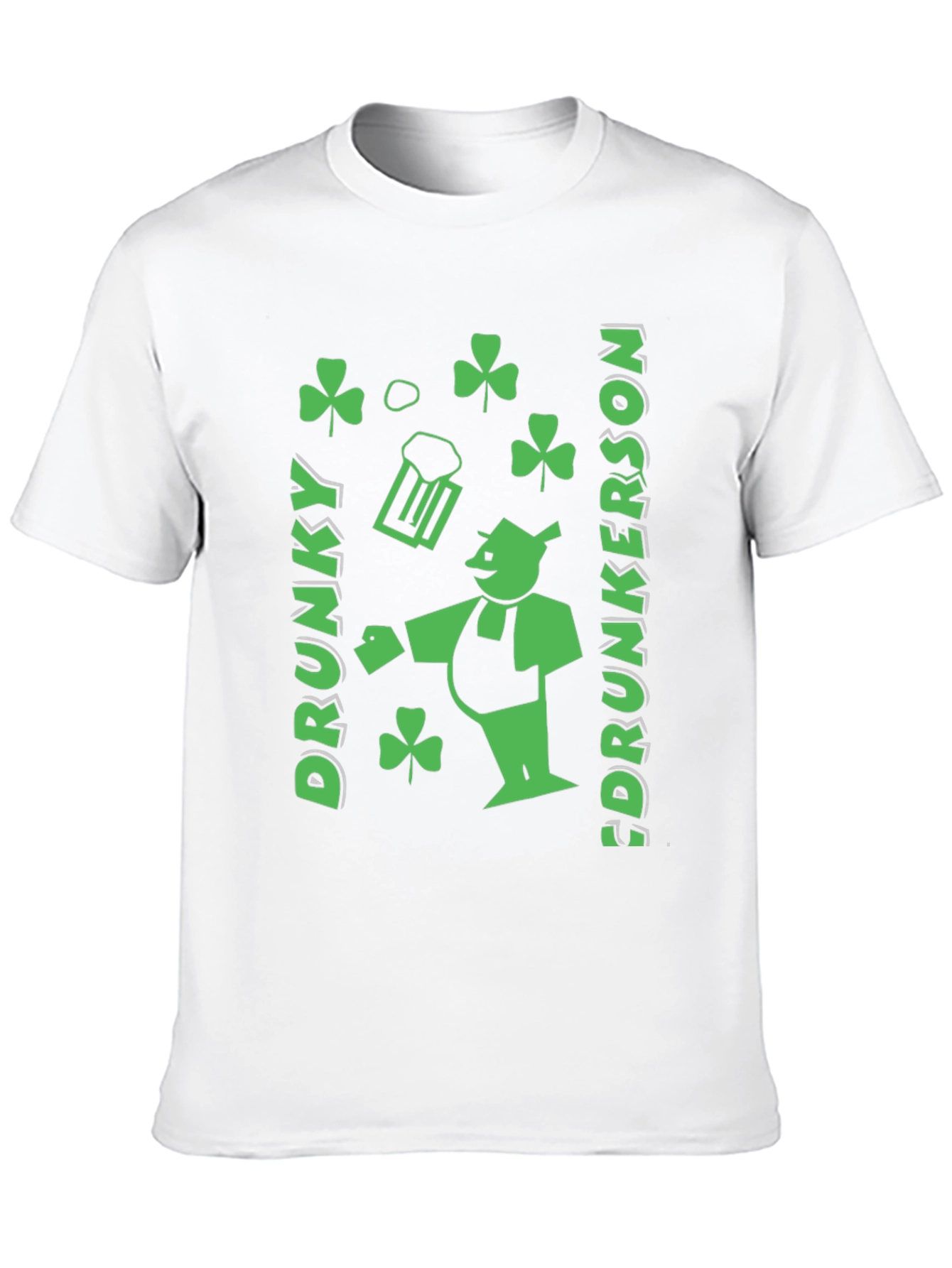 Drunky Drunkerson St Patricks Day Graphic Tee