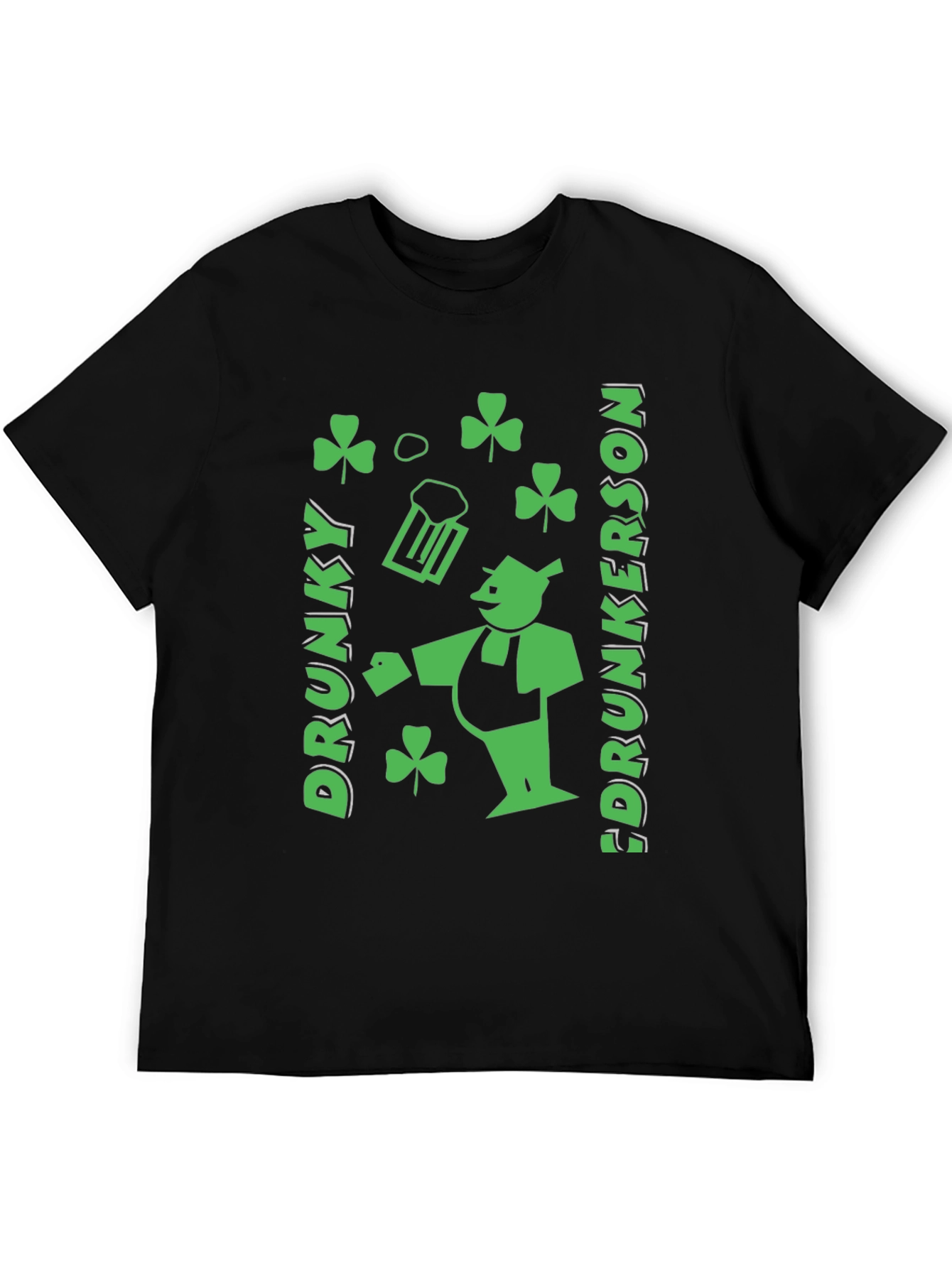 Drunky Drunkerson St Patricks Day Graphic Tee