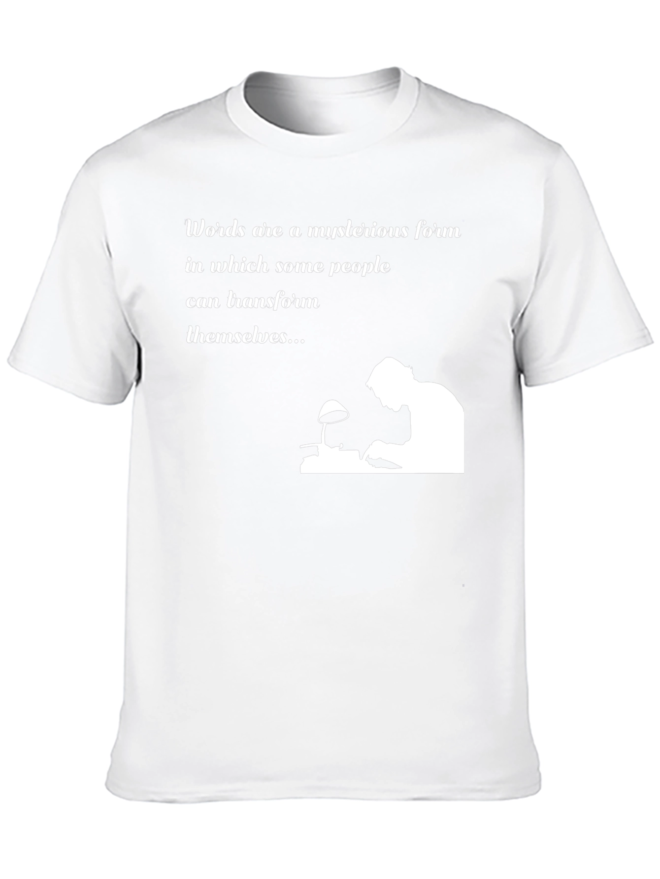 Words Transform T-Shirt - Inspirational Writer Design