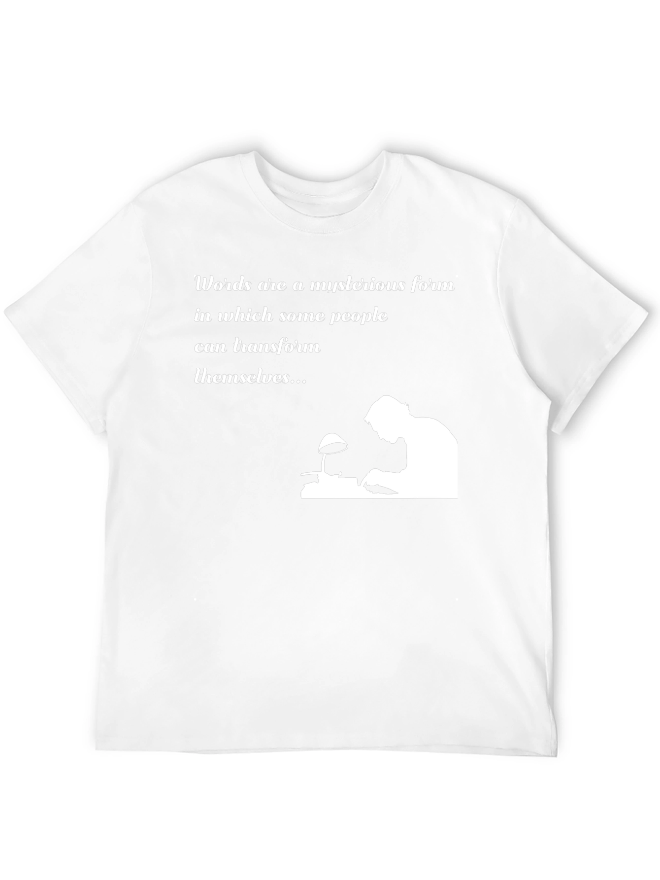 Words Transform T-Shirt - Inspirational Writer Design