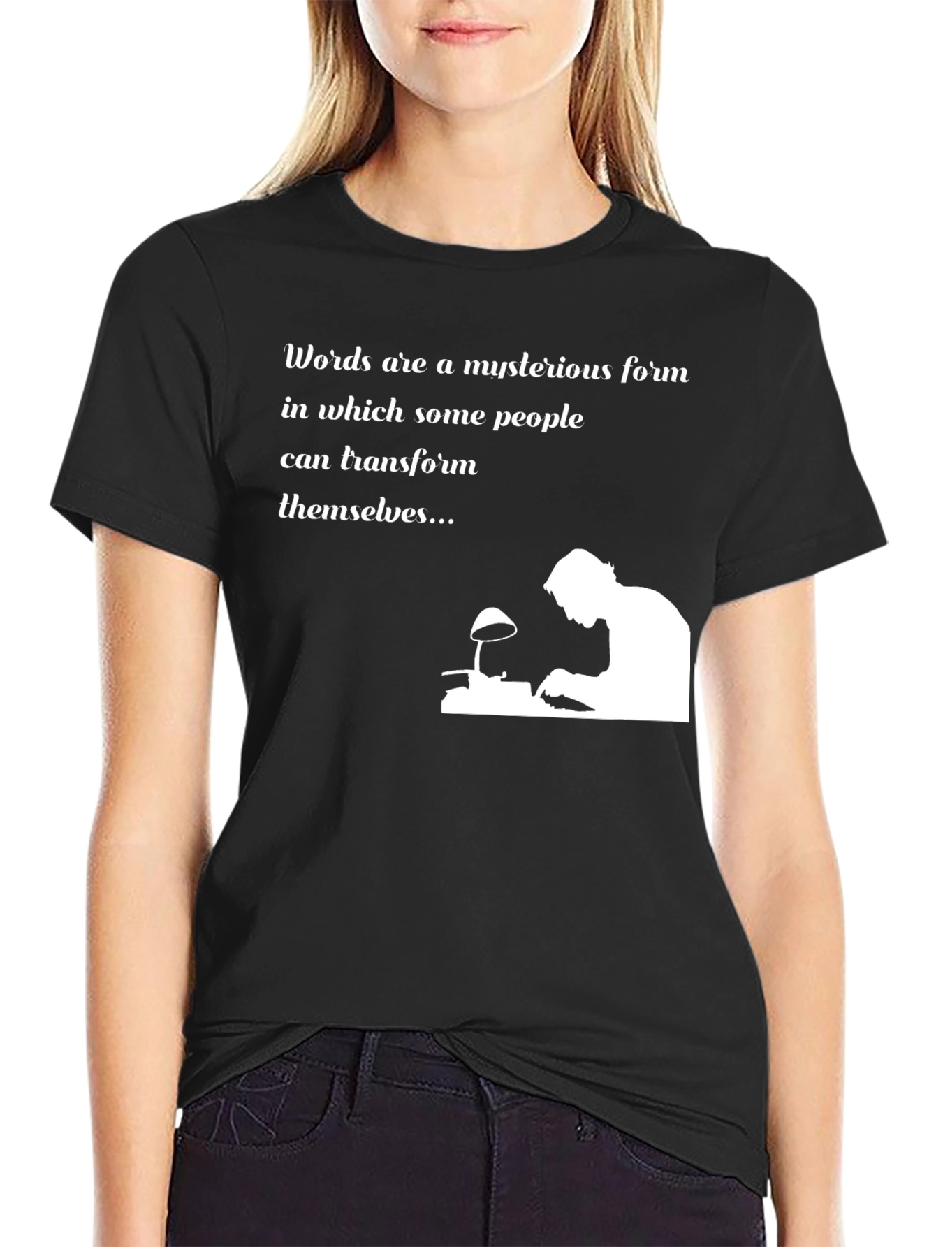 Words Transform T-Shirt - Inspirational Writer Design