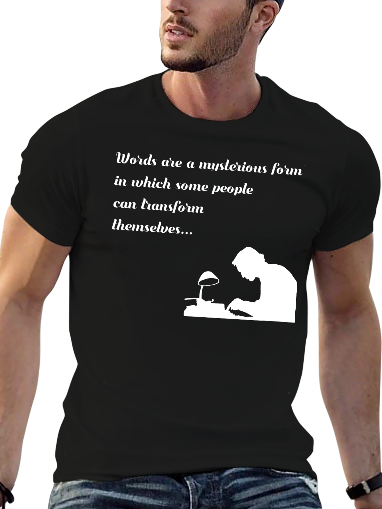 Words Transform T-Shirt - Inspirational Writer Design