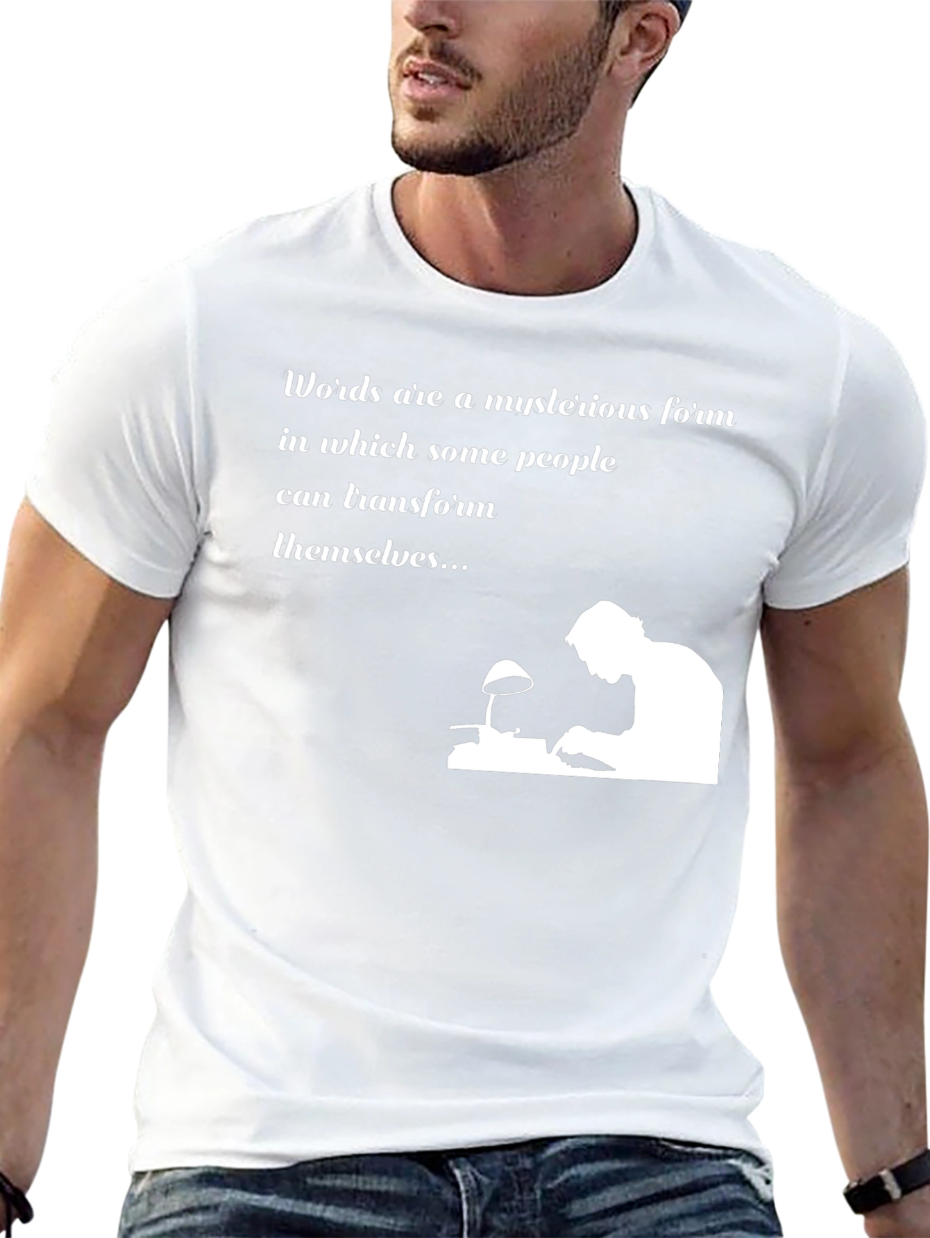 Words Transform T-Shirt - Inspirational Writer Design