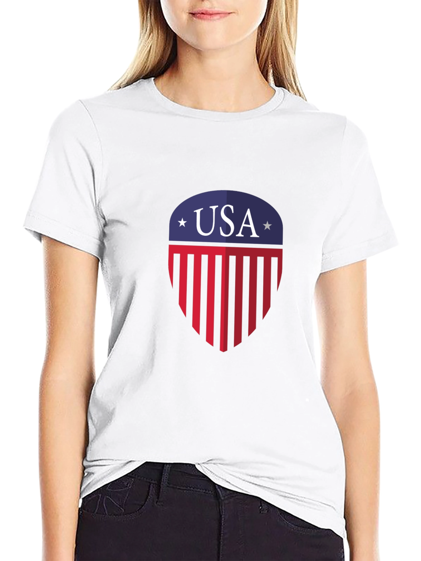 USA Shield Graphic T-Shirt