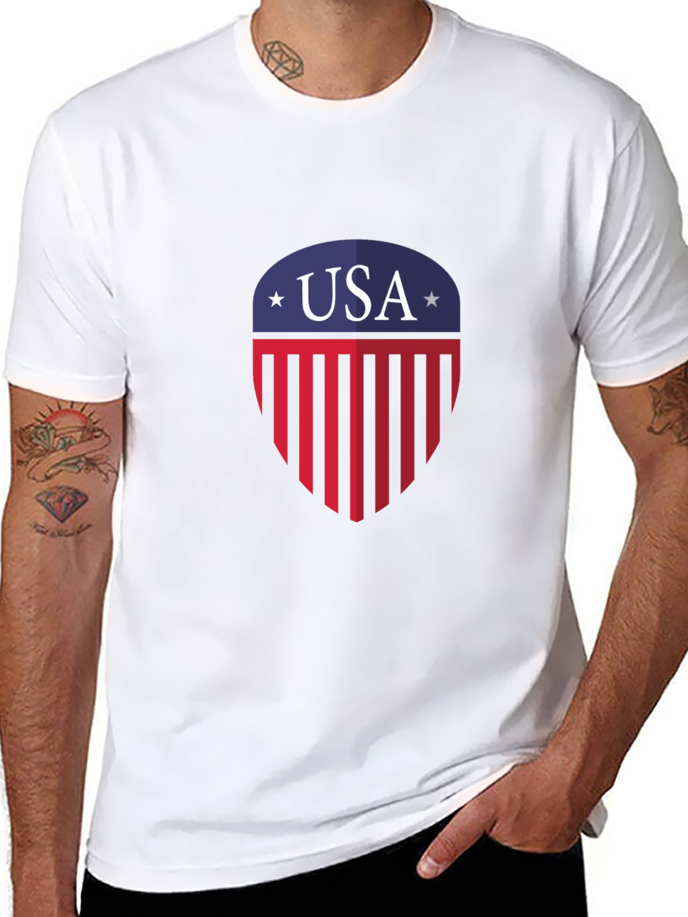USA Shield Graphic T-Shirt