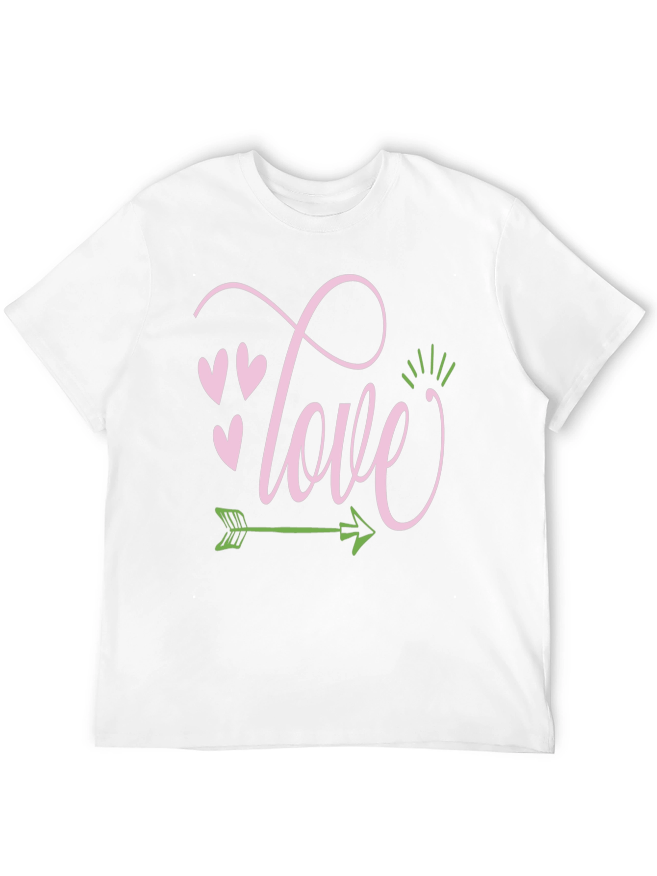 Love Arrow Graphic Tee - Black
